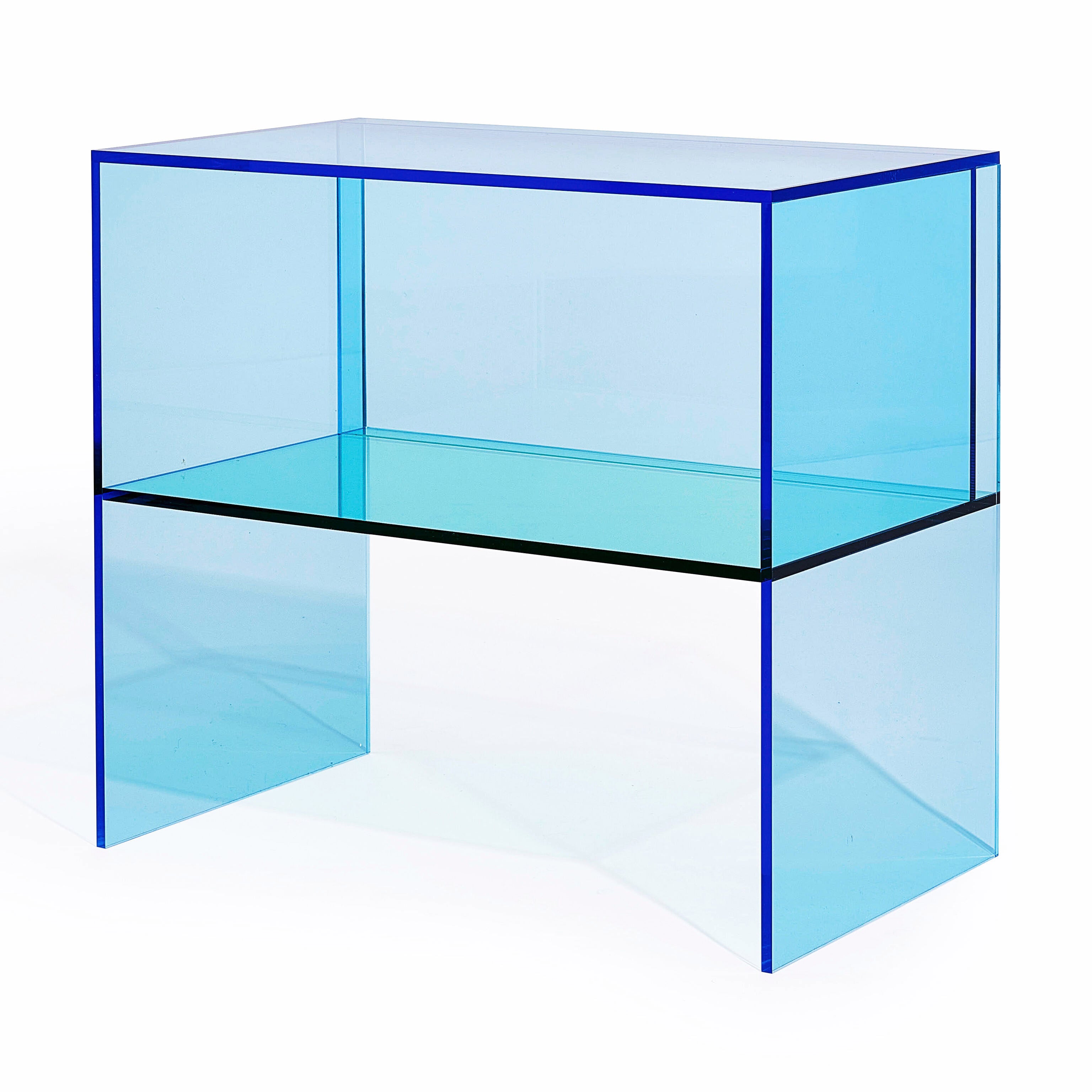 Two-Way Side Table - Blue/ Aqua – MoMA Design Store