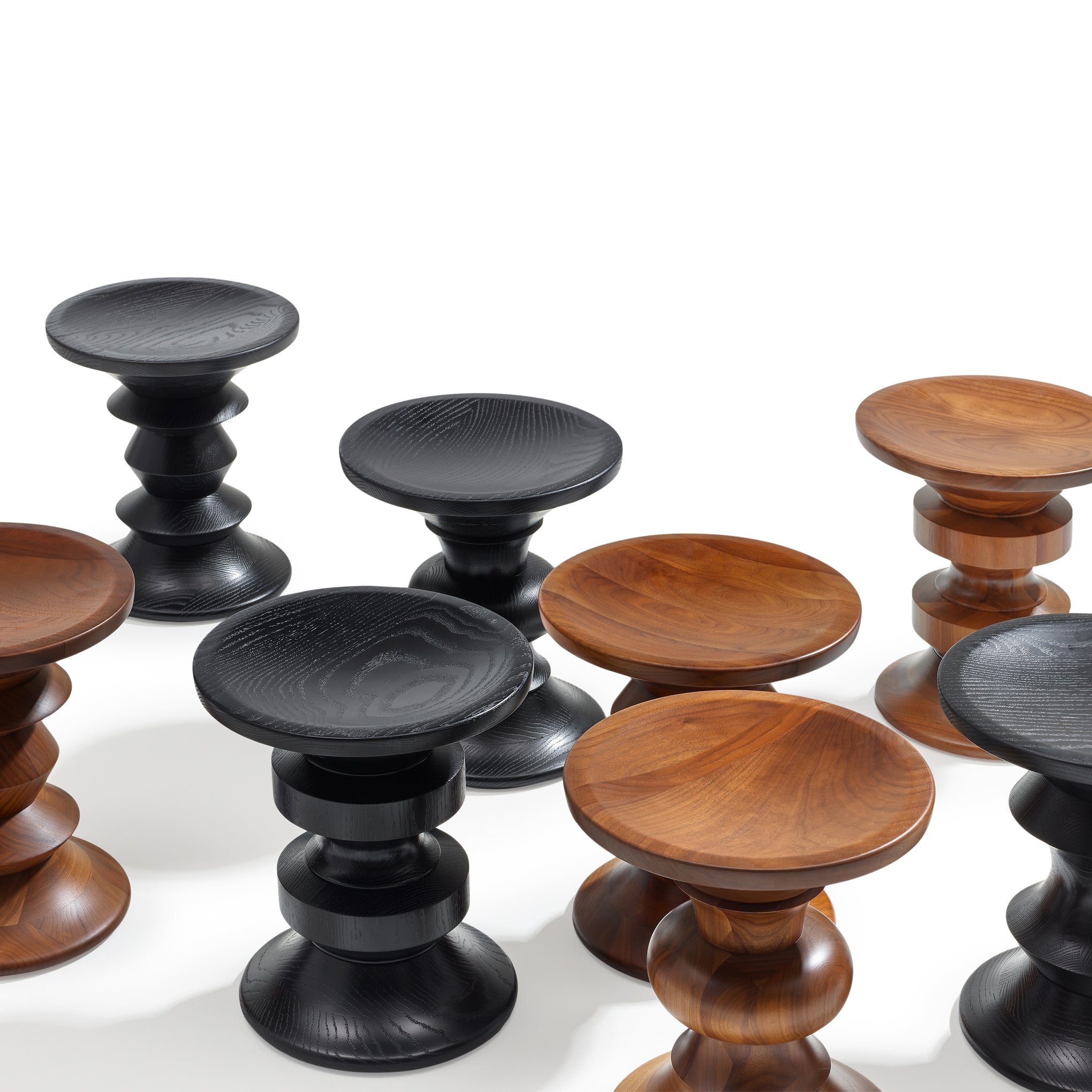 Eames® C Stool from Herman Miller - Ebony – MoMA Design Store