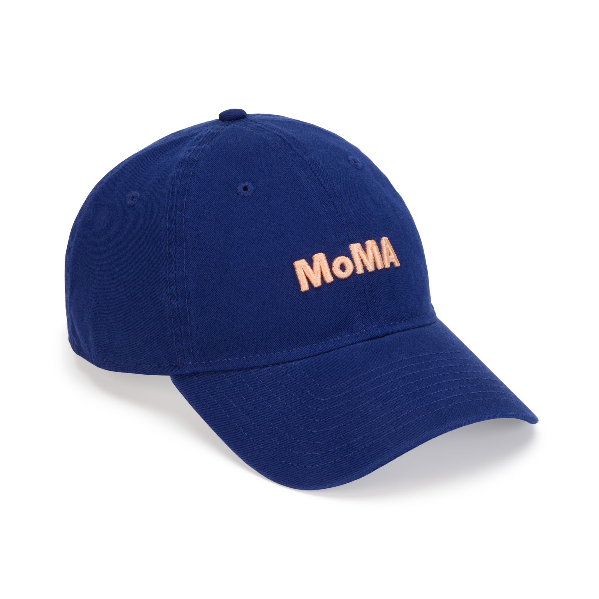 Colorful MoMA Adjustable Baseball Cap - Royal Blue/ Peach – MoMA