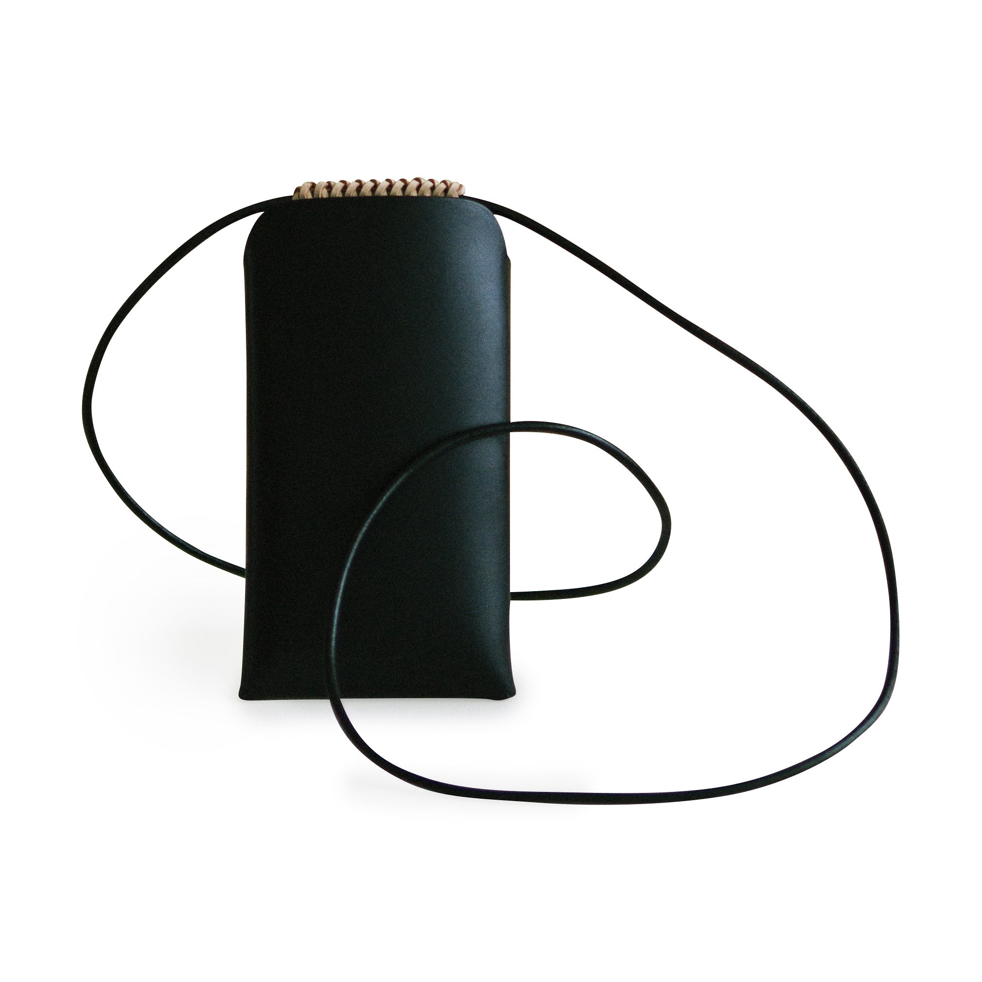 Woven iPhone Pouch Bag Black MoMA Design Store