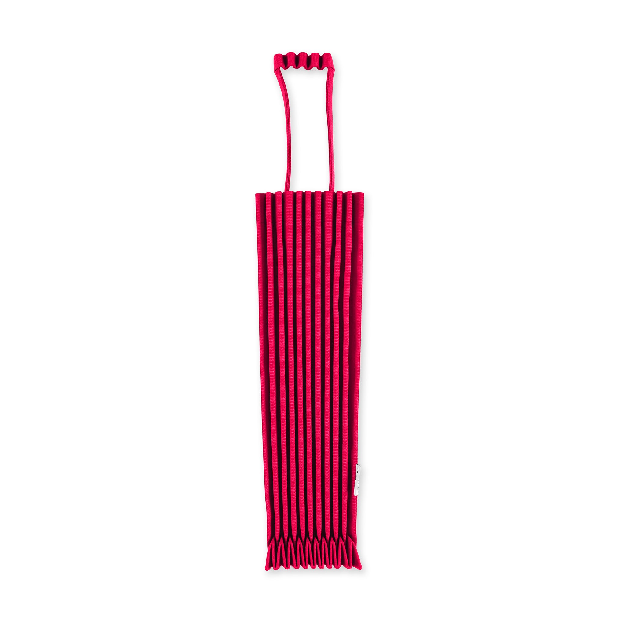 me ISSEY MIYAKE Recycled Polyester Trunk Pleats Bag - Cherry Red