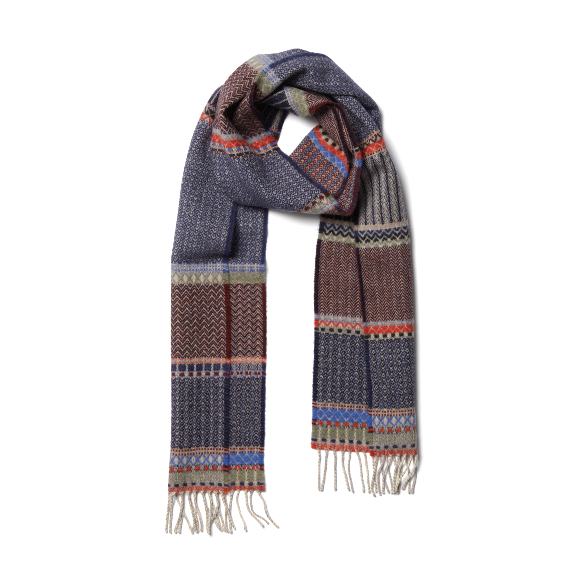 Wallace Sewell Cassia Lambswool Scarf - Fossil – MoMA Design Store