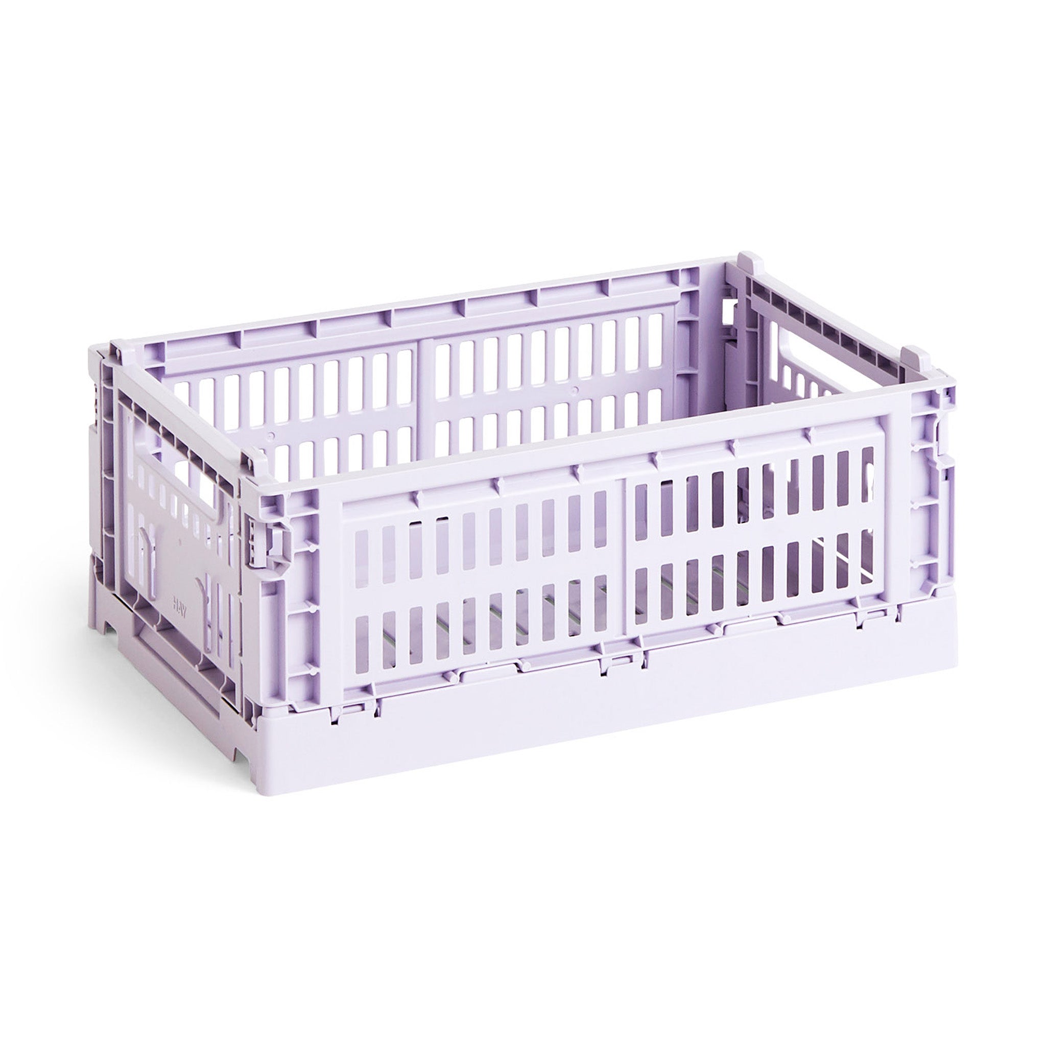 HAY Recycled Plastic Collapsible Color Crate - Lavender – MoMA