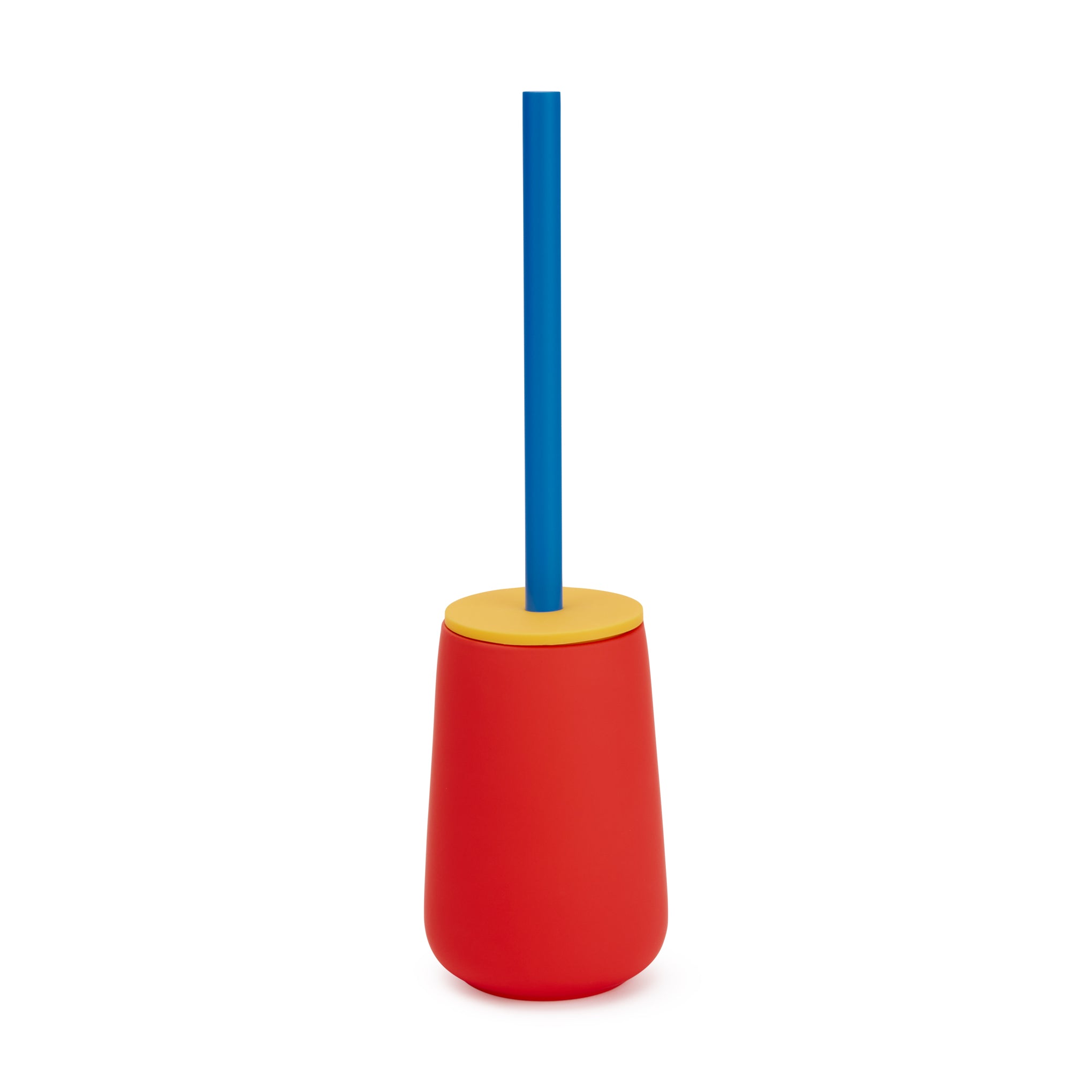 ちか 艶くすみ＋モアレッド＋くすみオフィス＋ワンホン＋もぎたて＋ダスティ Nova One Color Block Bathroom Accessories - Toilet Brush – MoMA