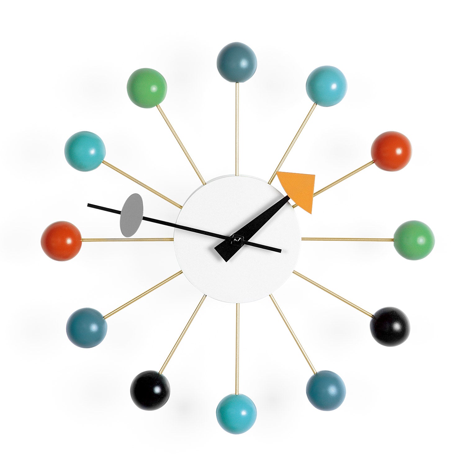 Nelson Wall Clock Multicolor Ball – MoMA Design Store