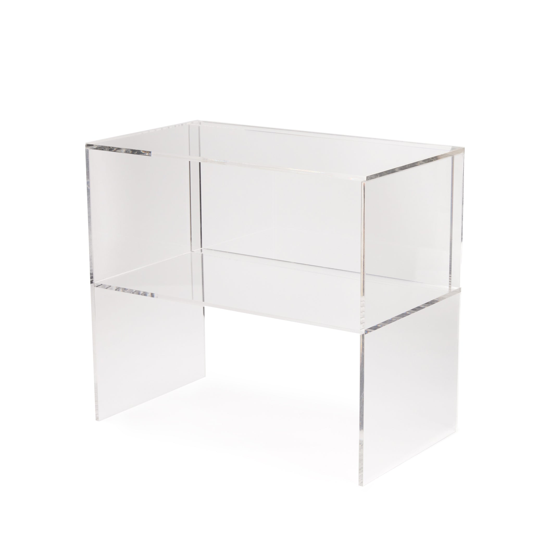 Two-Way Side Table - Clear – MoMA Design Store