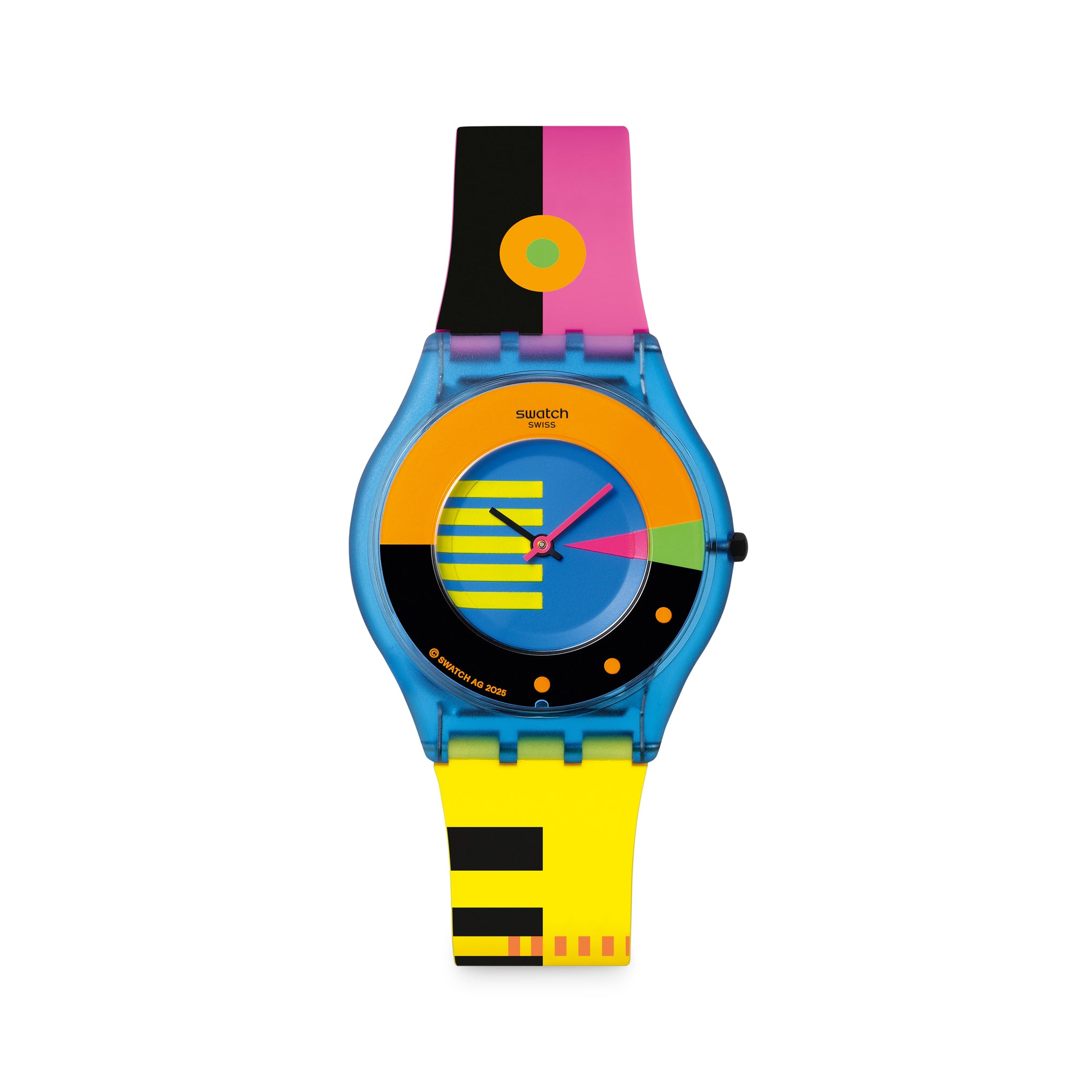 Swatch Neon Flumotions Watch – MoMA Design Store