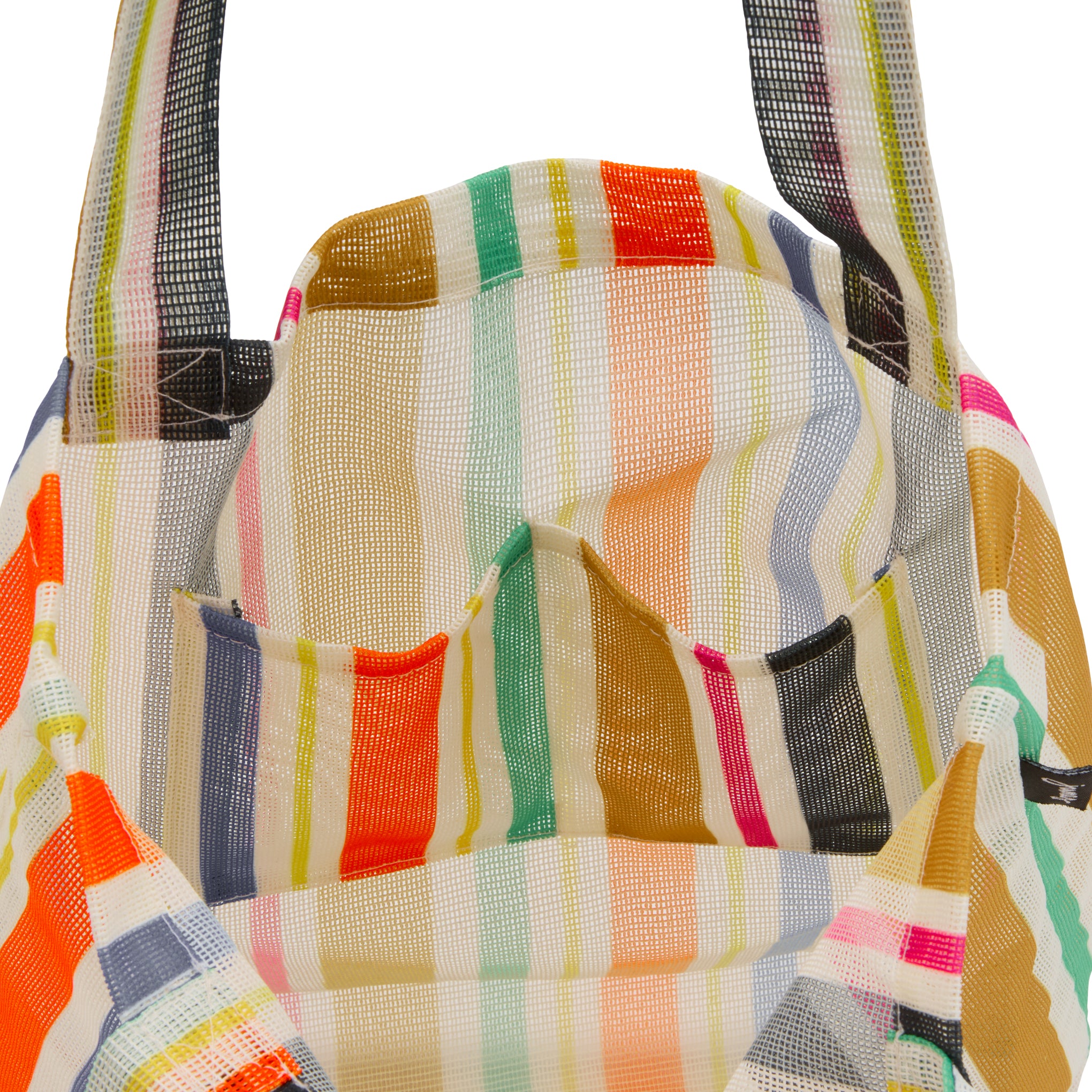 ♡J♡♡ LUDLOW Shirring stripe tote S Striped Market Tote Bag in Recycled Plastic – MoMA Design Store
