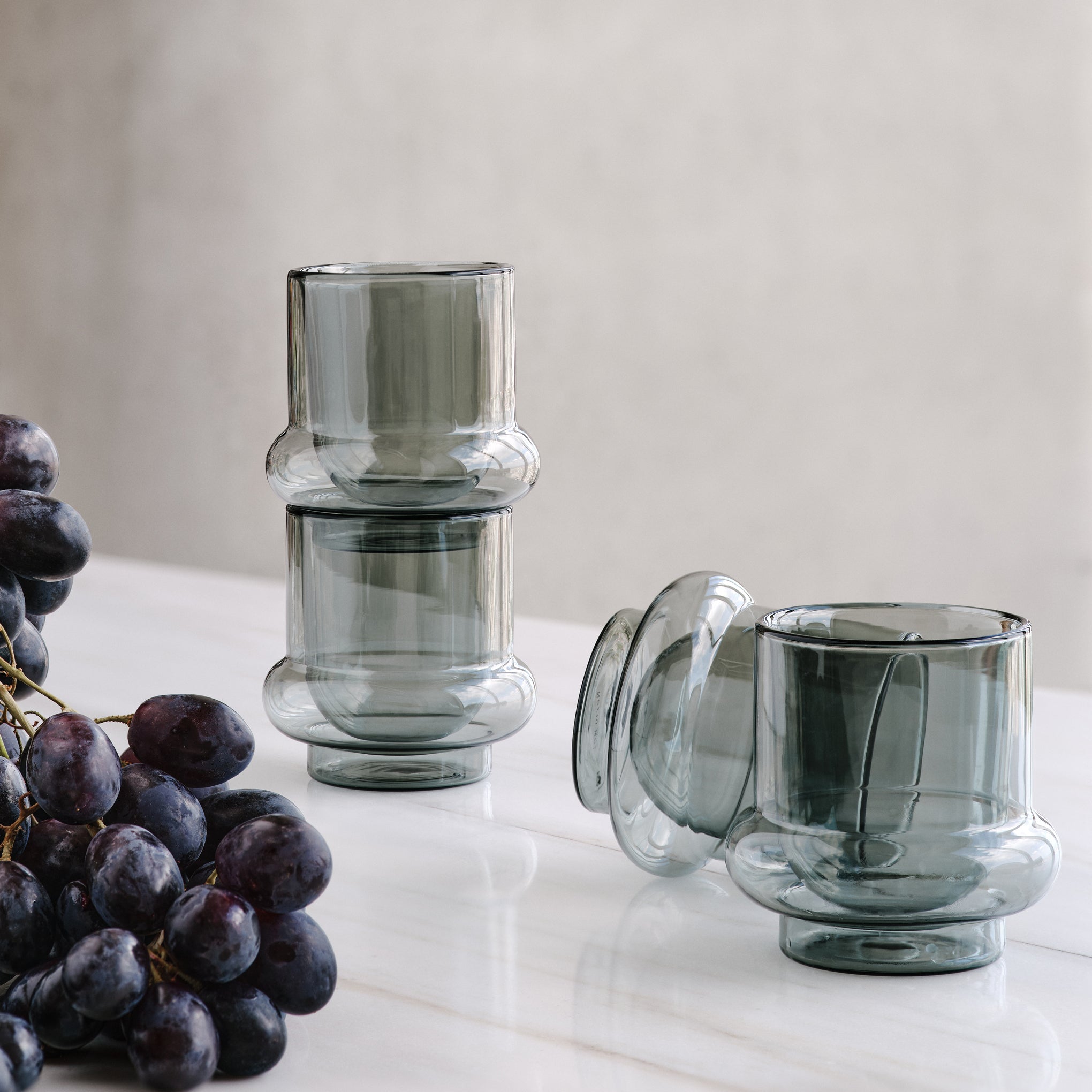 Tom Dixon Bump Insulated Glass Coffee Cups - Set of 2 – MoMA