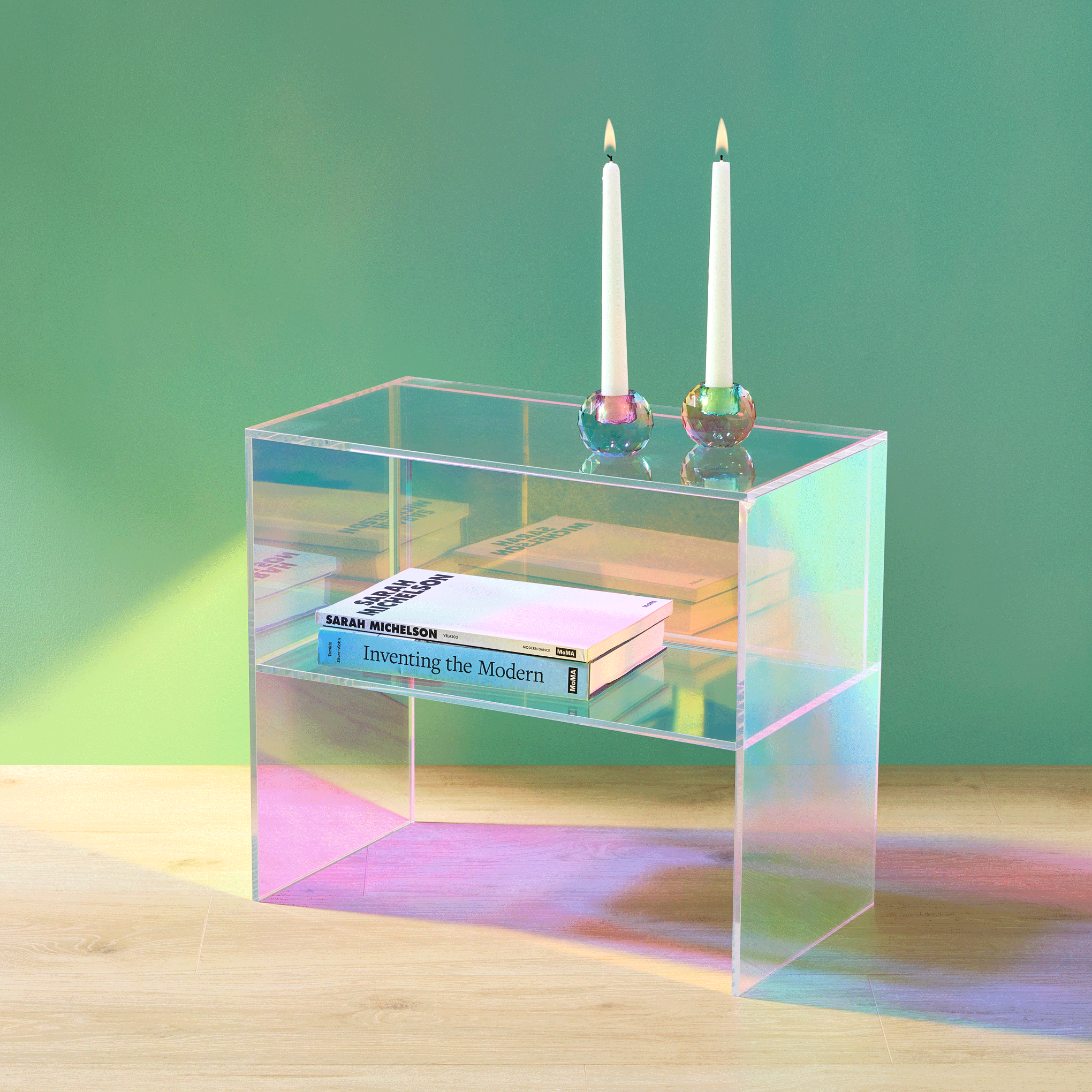 Two-Way Side Table - Iridescent – MoMA Design Store