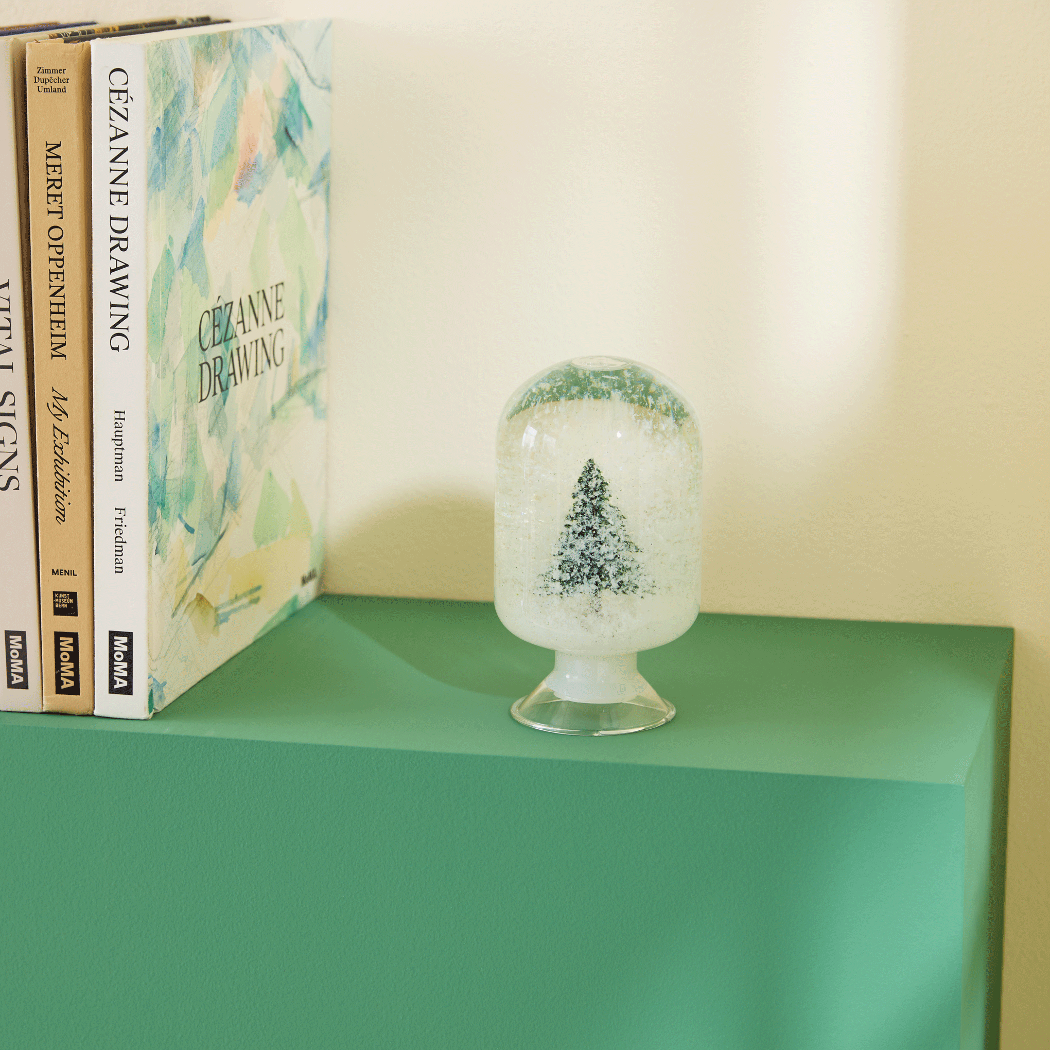 Pieces of Time フラワーオブジェ イエロー パープル MoMA Pieces of Time Flower Objet d'Art - Yellow Immortelle – MoMA