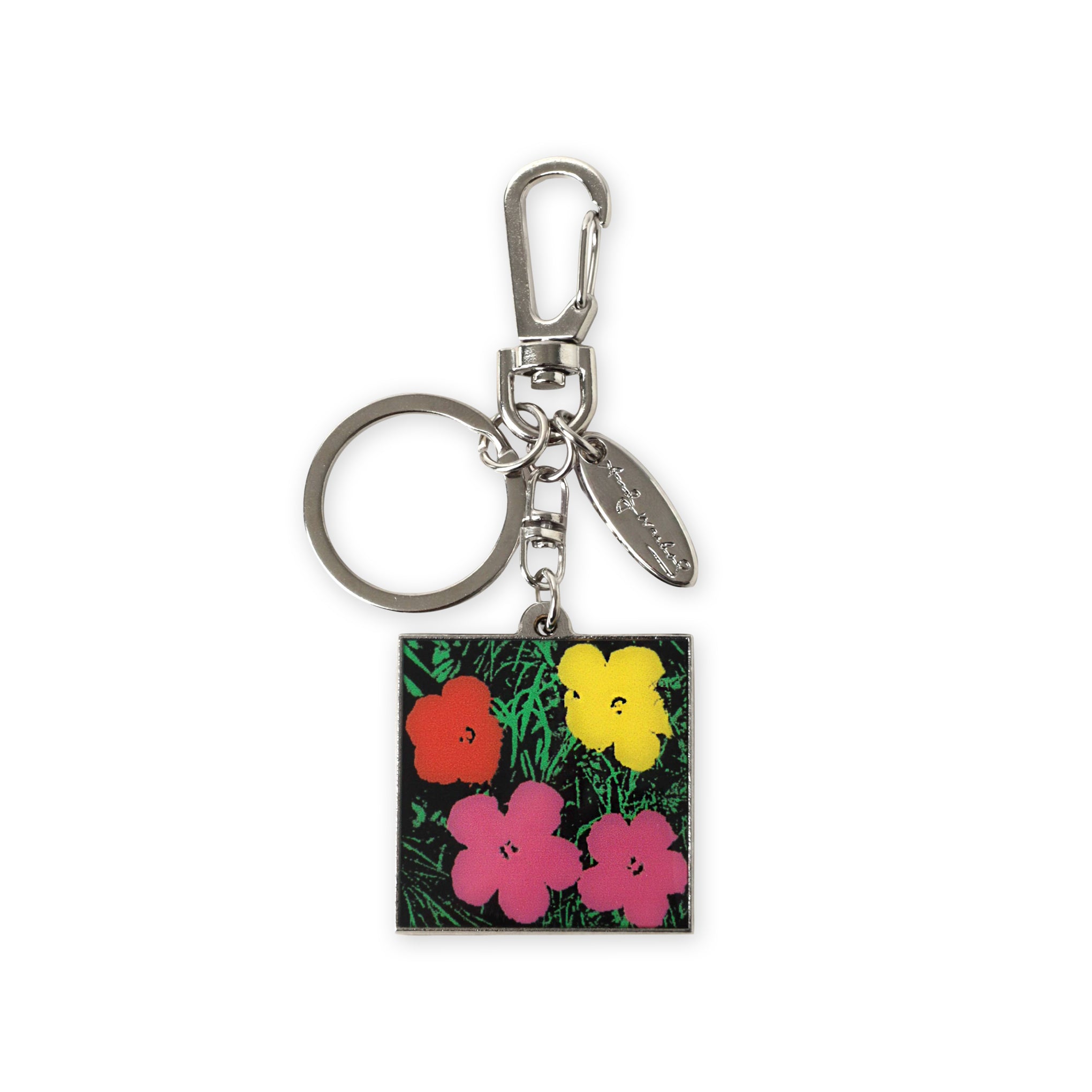 Andy Warhol Flowers Keyring – MoMA Design Store