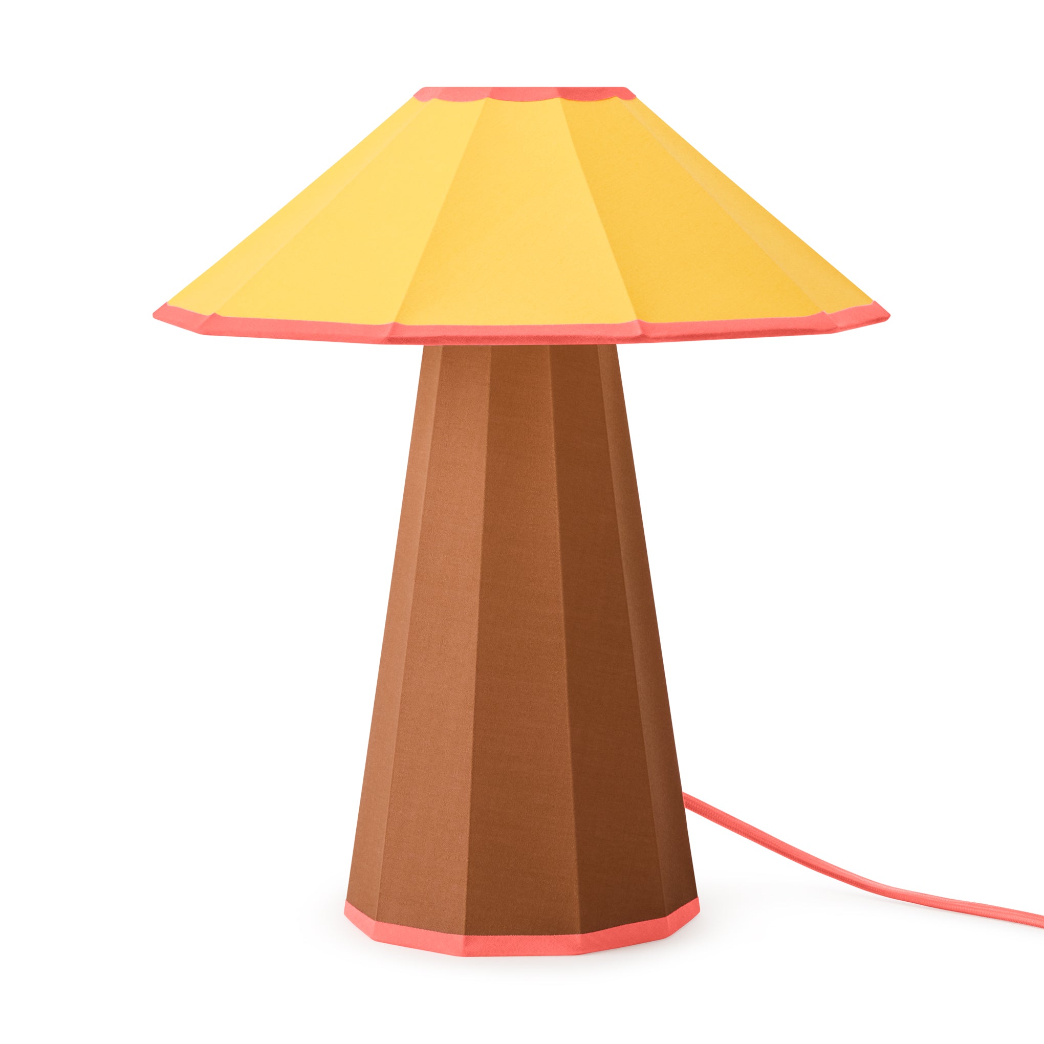 Trimme Table Lamp - Brown/ Yellow – MoMA Design Store