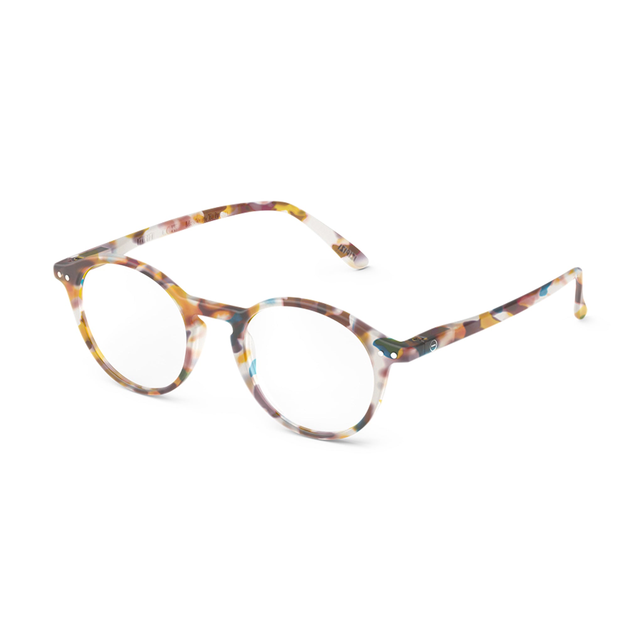 IZIPIZI Round Reading Glasses #D - Blue Tortoise – MoMA Design Store