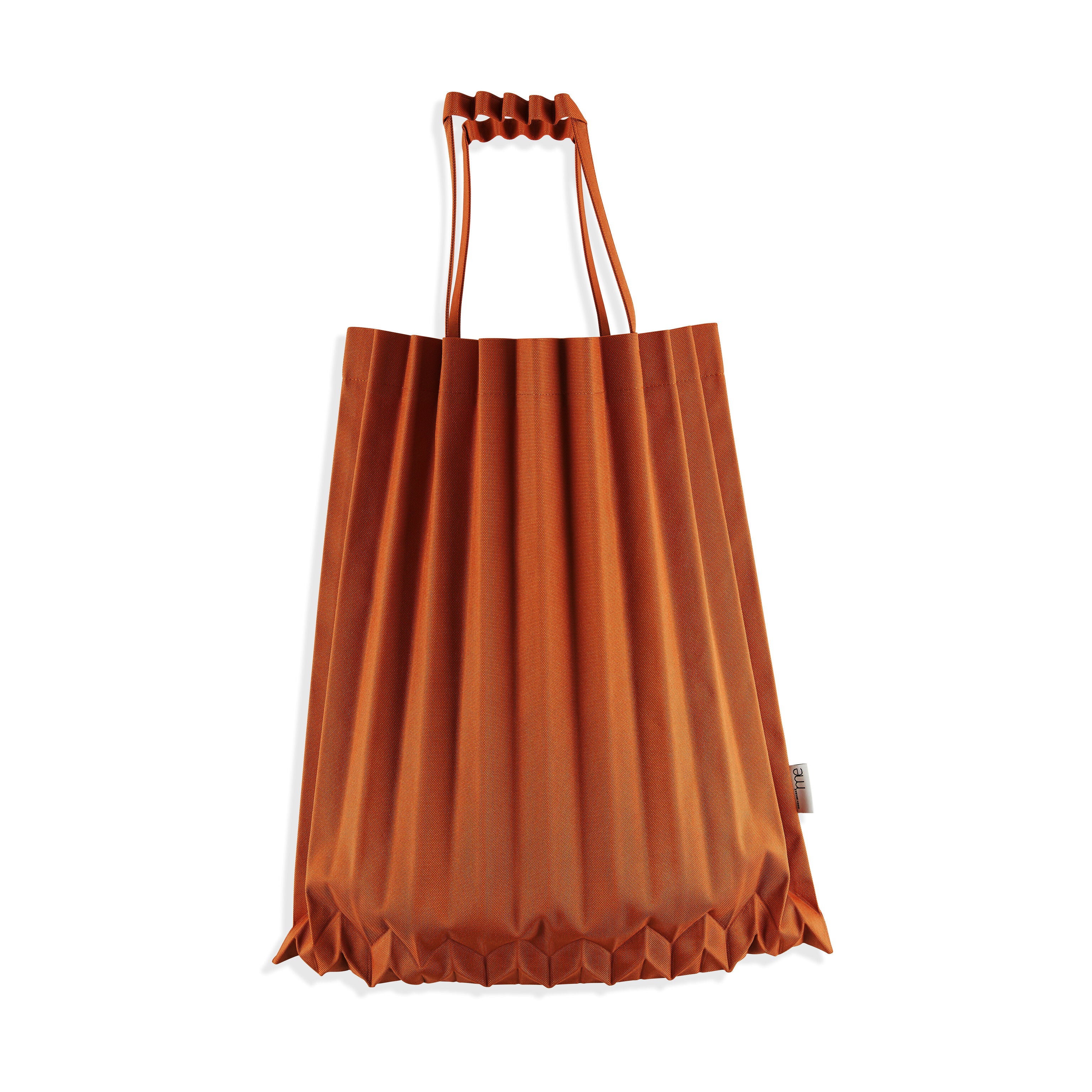 me ISSEY MIYAKE Recycled Polyester Trunk Pleats Bag - Brick – MoMA Design  Store