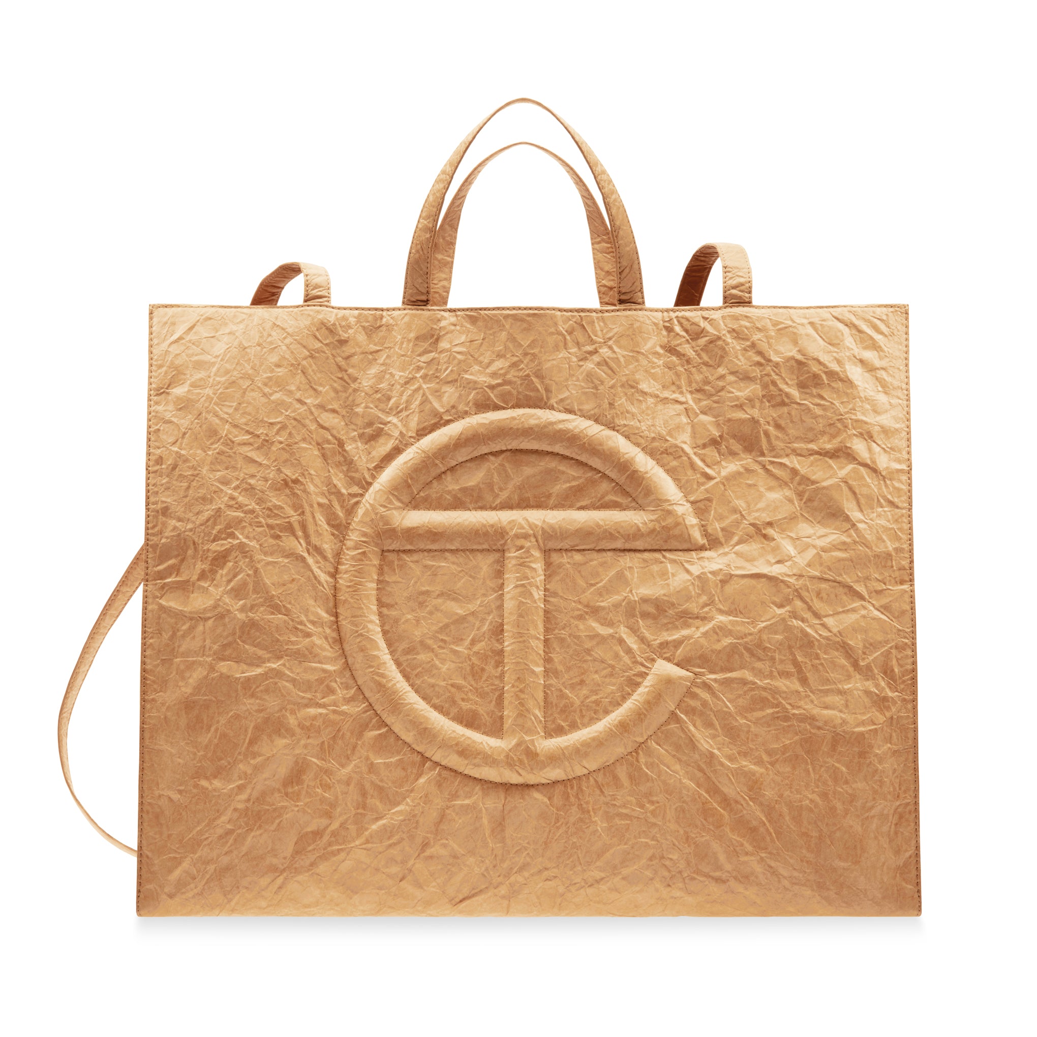 Telfar Tyvek Shopping Bag Brown – MoMA Design Store