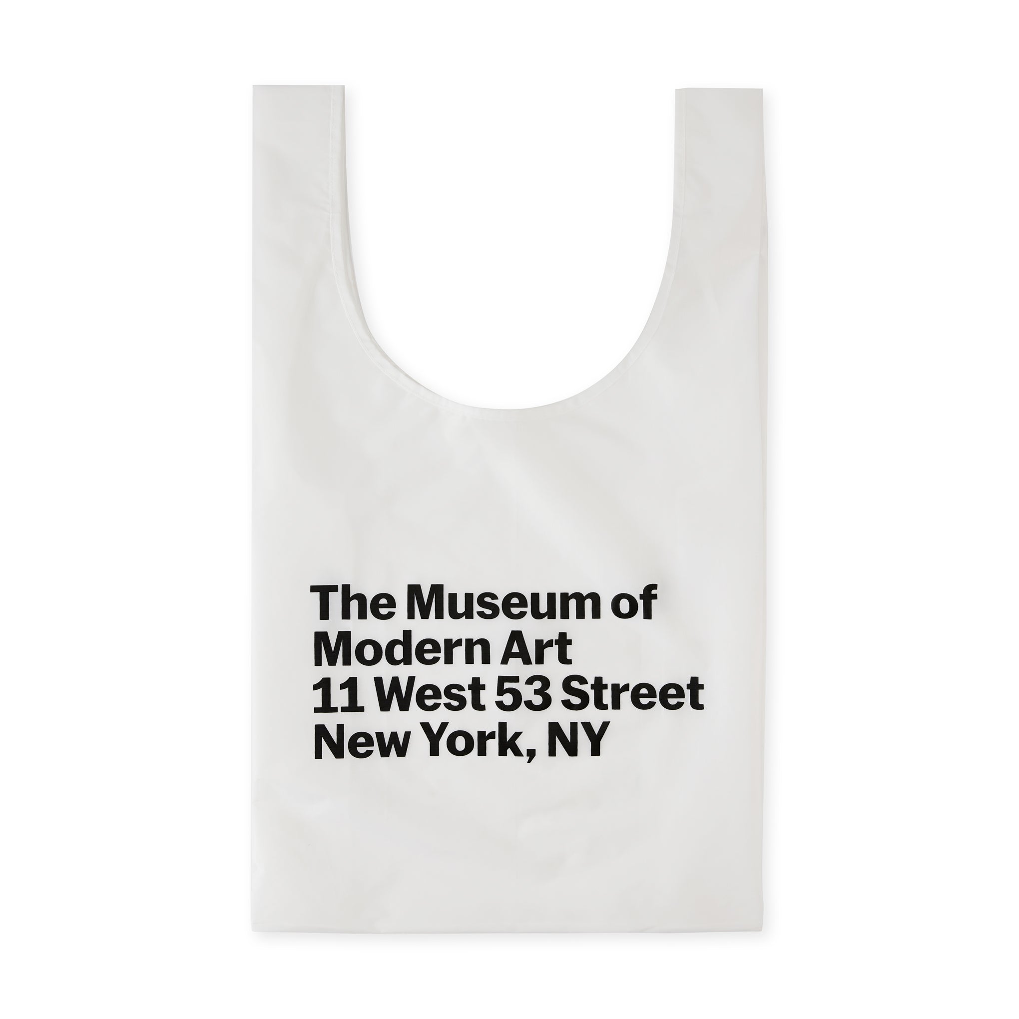 BAGGU MoMAロゴ トートバッグ MoMA Baggu Recycled Nylon Standard Tote - White – MoMA Design Store