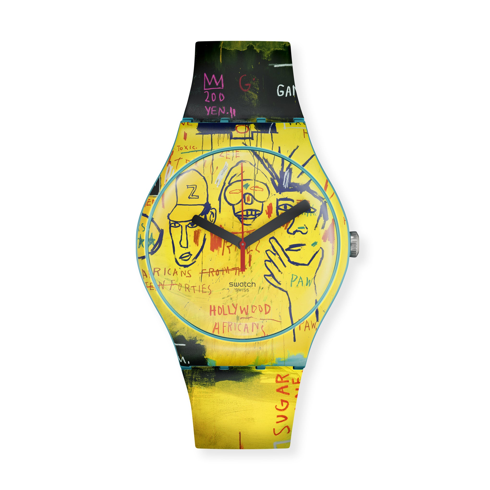 Swatch x Basquiat Watch - Yellow