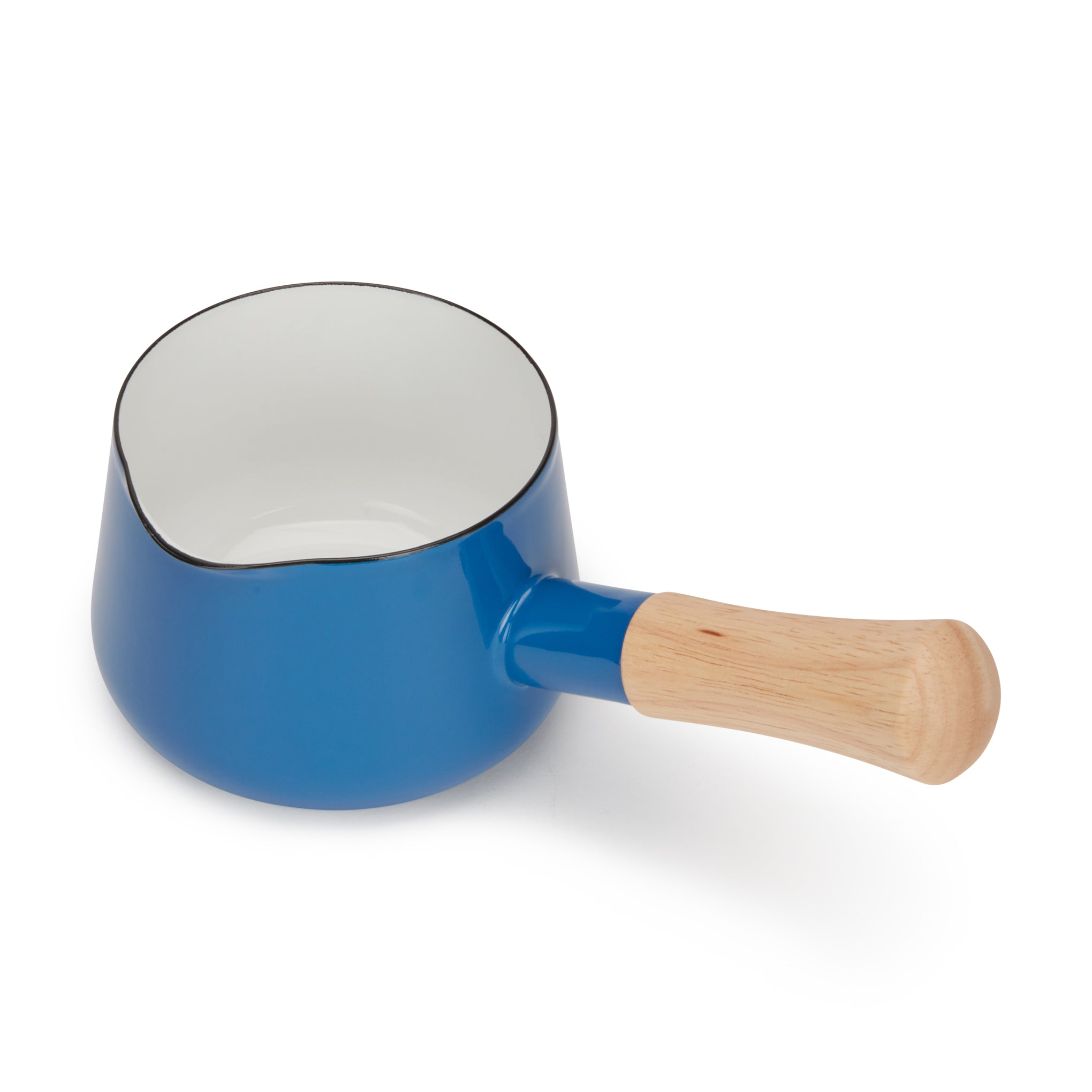 Porcelain Enamel Milk Pan - Blue – MoMA Design Store