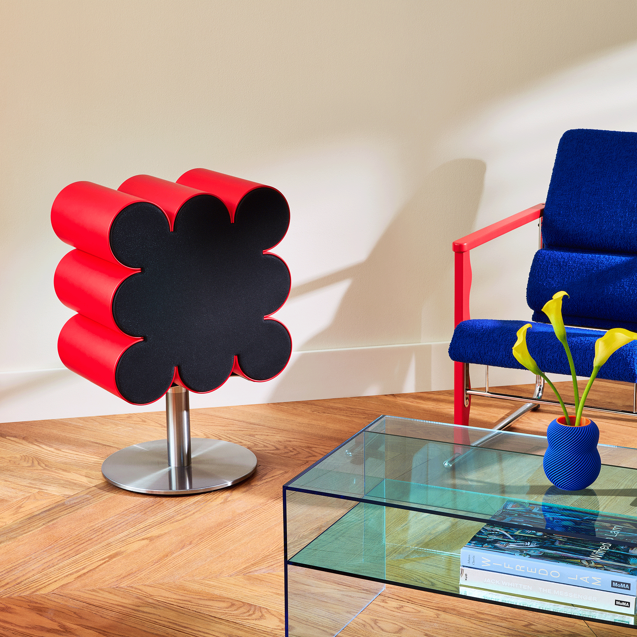 Object 9 Speaker - Red – MoMA Design Store