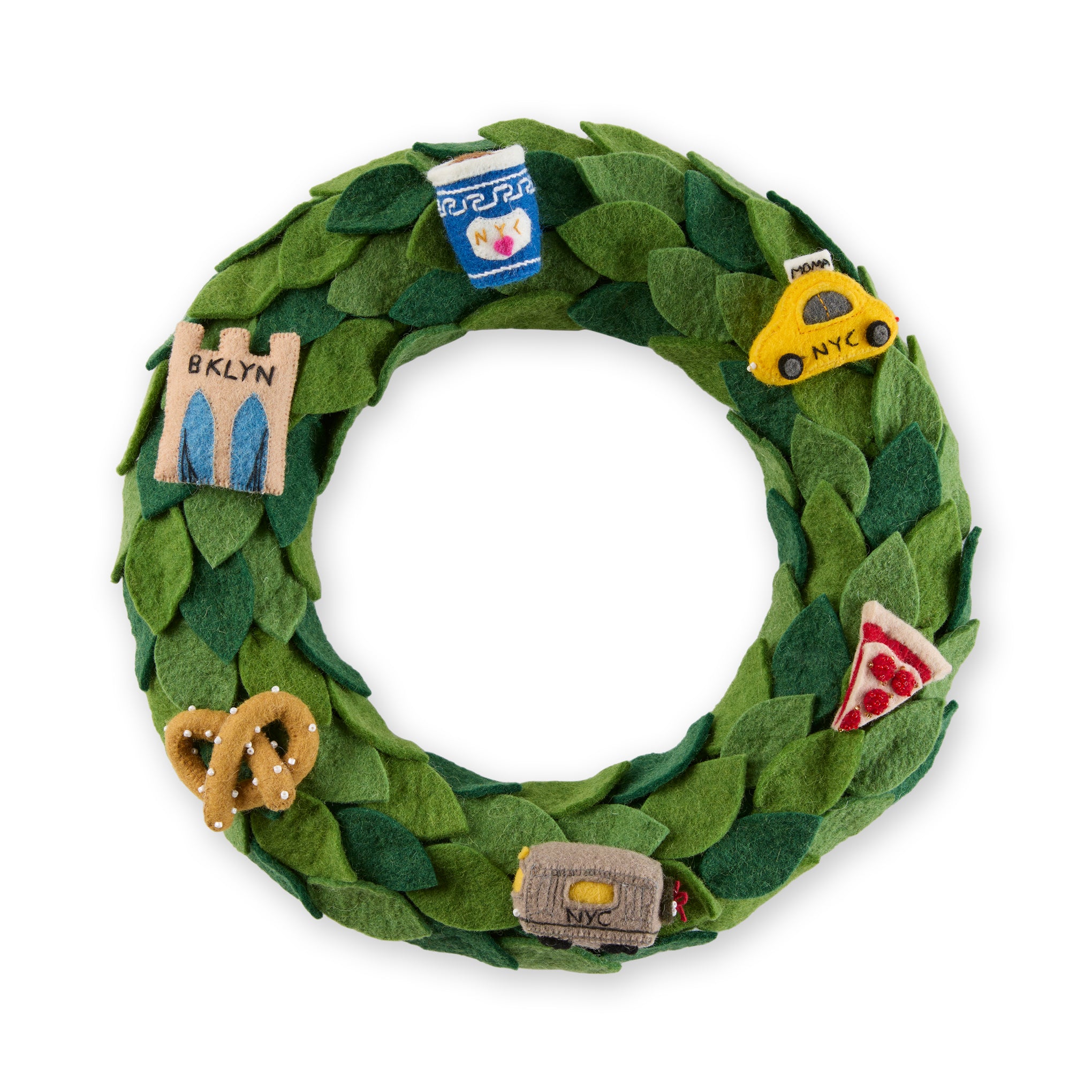 MoMA NYC Felt Holiday Wreath – MoMA Design Store