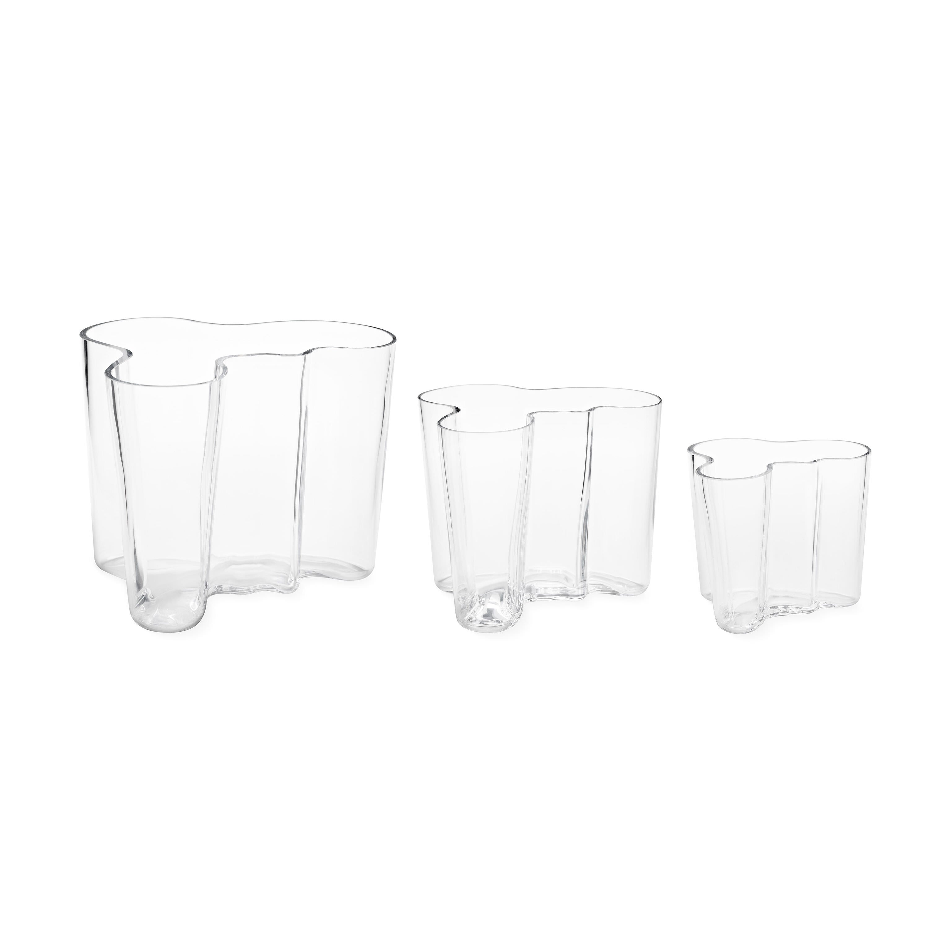 Alvar Aalto Glass Vase from Iittala - 6.3
