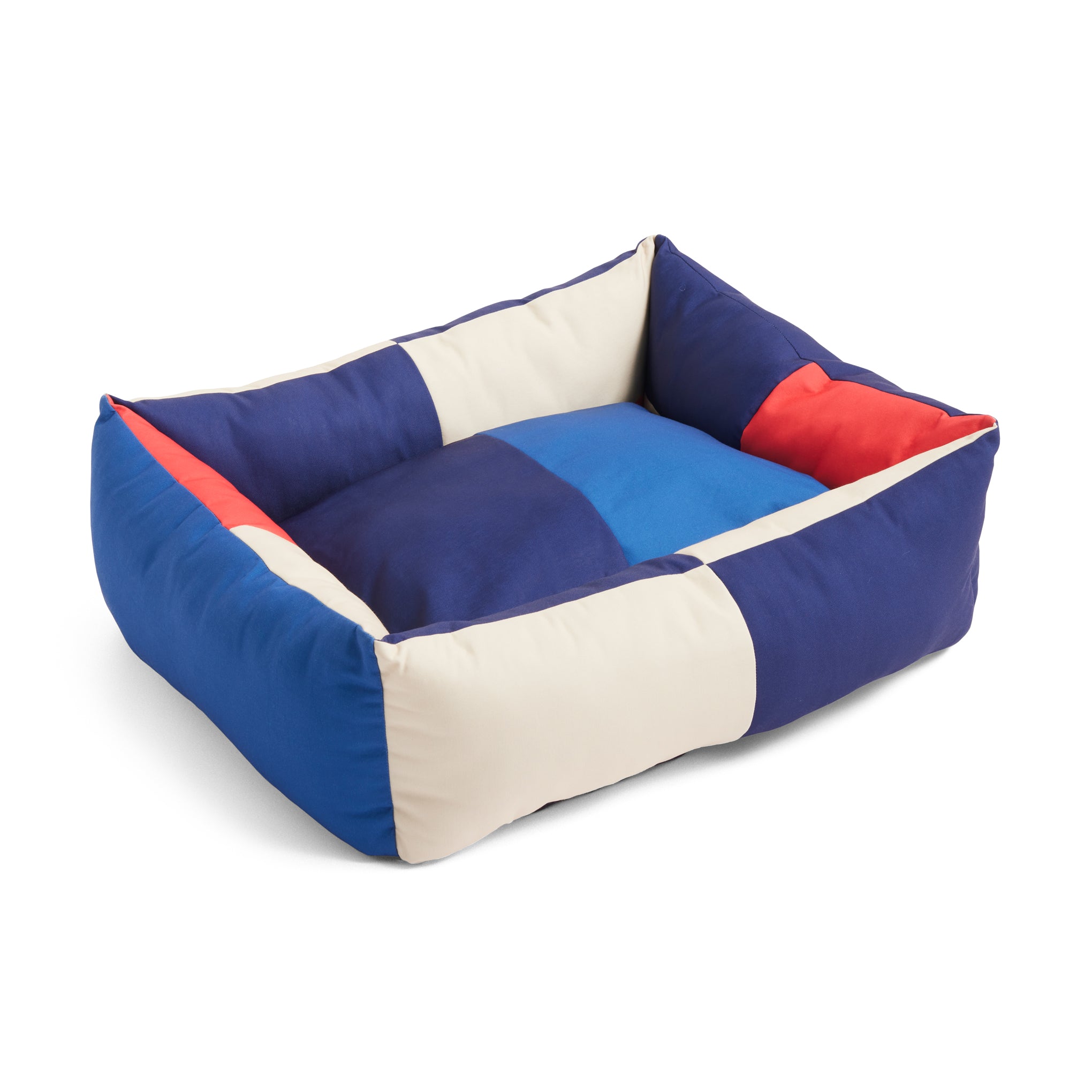 HAY Dog Bed in Recycled Polyester - Red/ Blue – MoMA Design Store