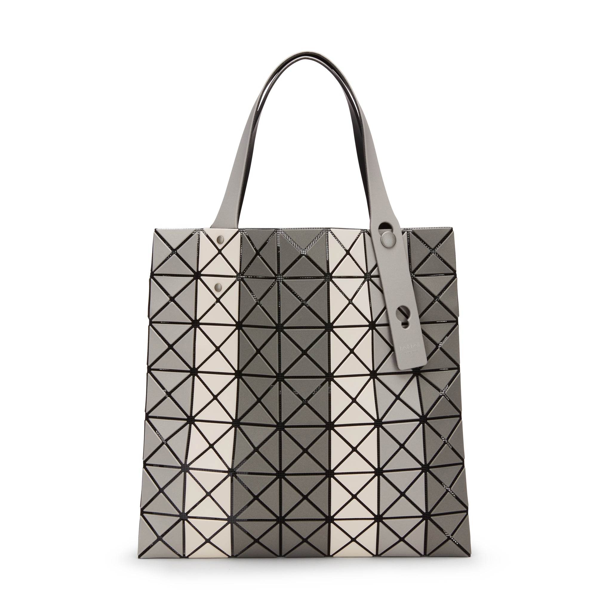 BAO BAO ISSEY MIYAKE Prism Stripe Tote Bag - Gray Mix