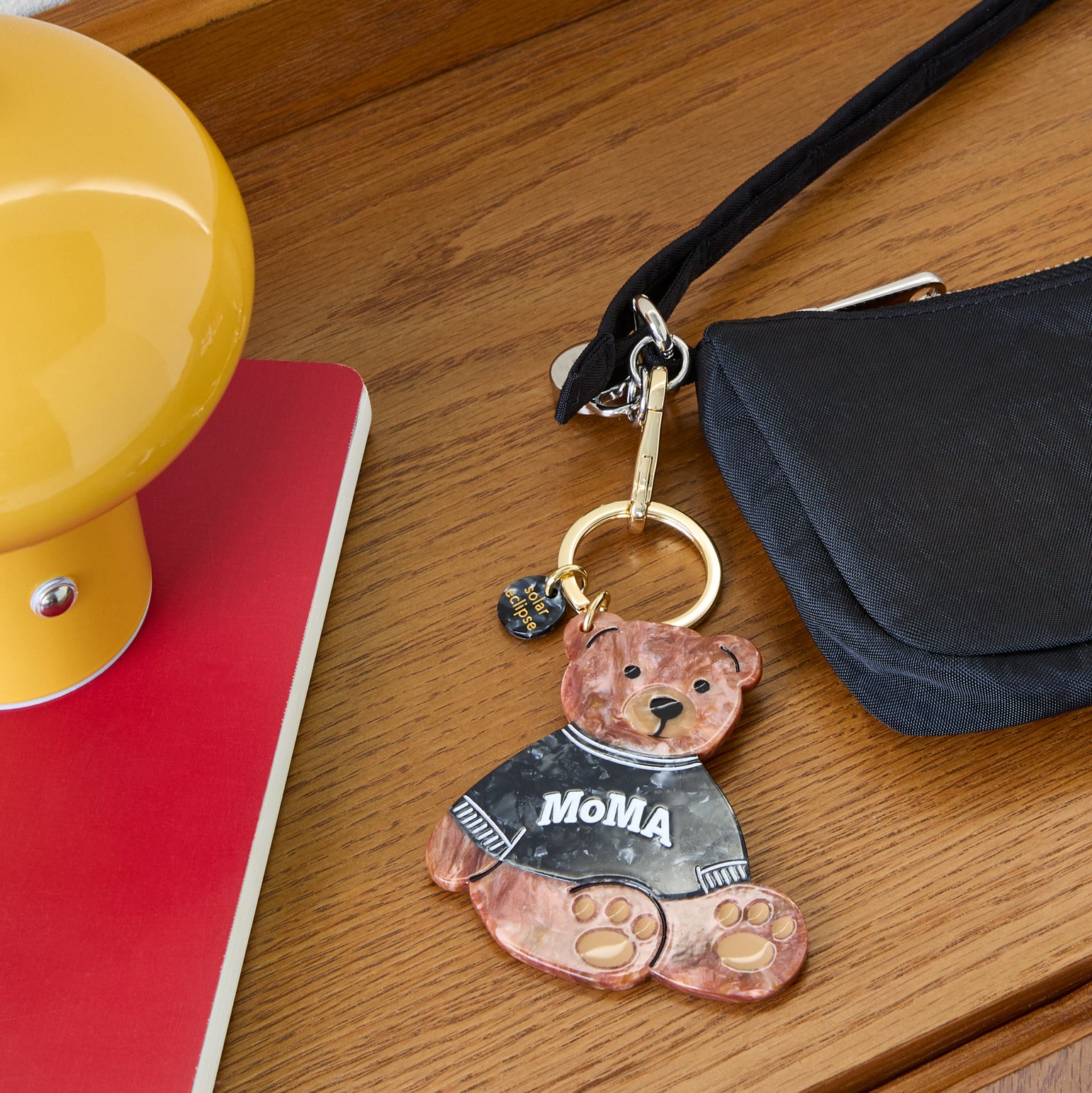 Solar Eclipse Keyring Bag Charm - MoMA Bear – MoMA Design Store