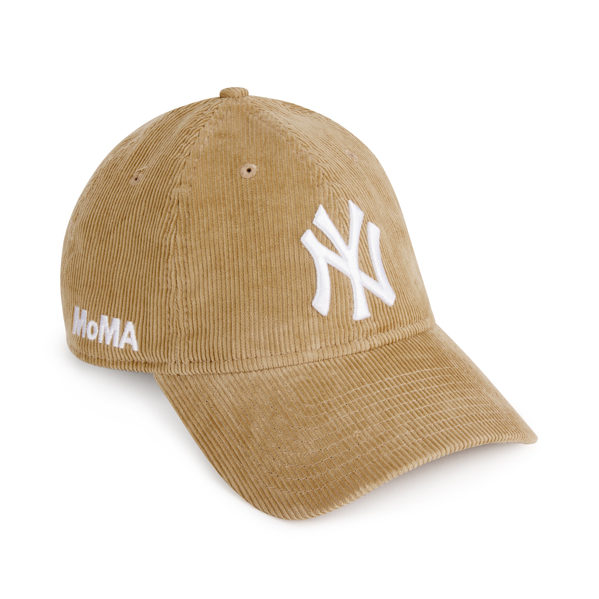 MoMA NY Yankees 9TWENTY Corduroy Adjustable Baseball Cap Camel