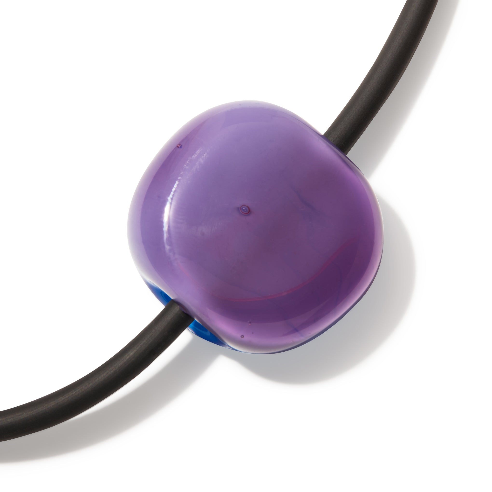 Bonbon Glass Necklace - Purple/ Turquoise – MoMA Design Store