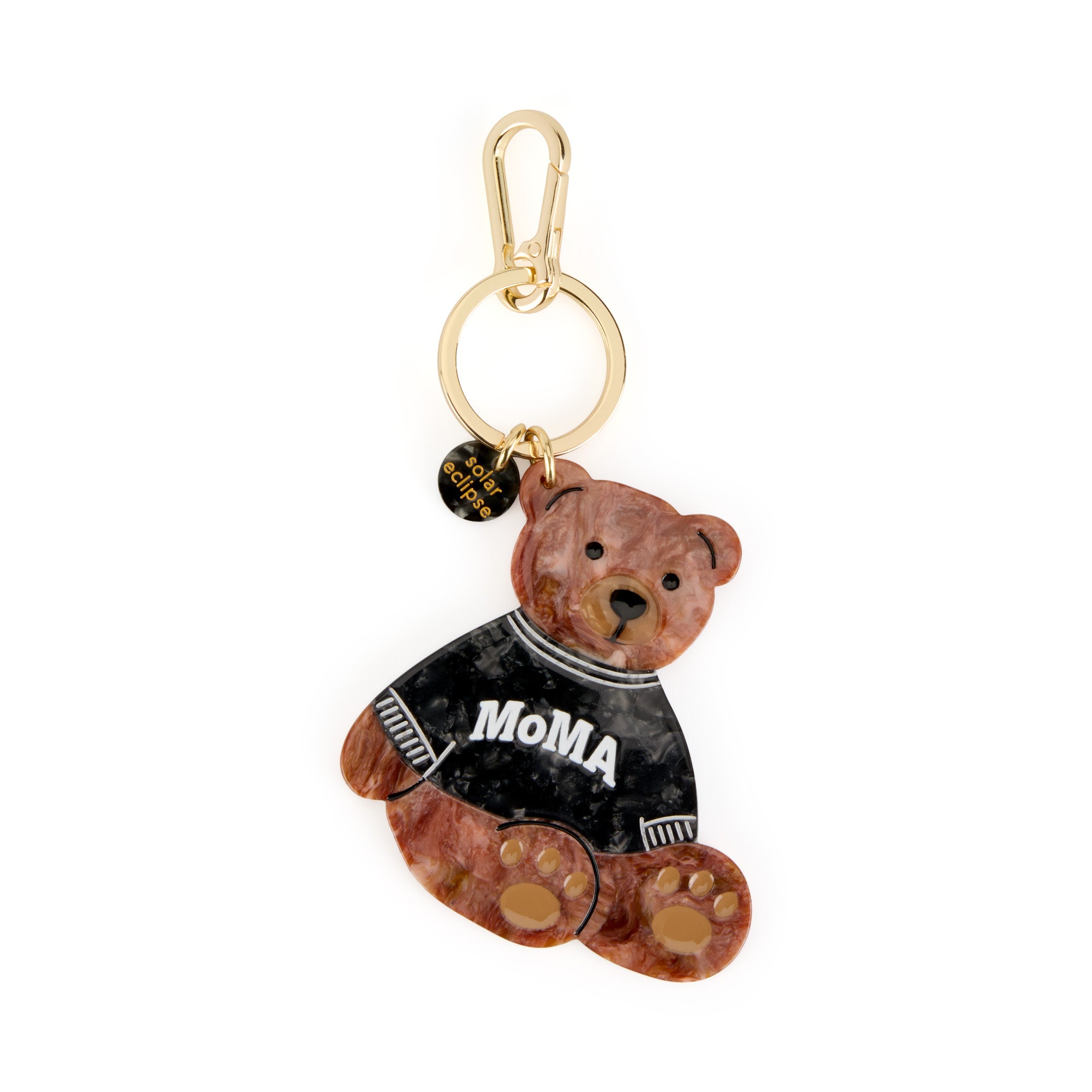 Solar Eclipse Keyring Bag Charm - MoMA Bear – MoMA Design Store