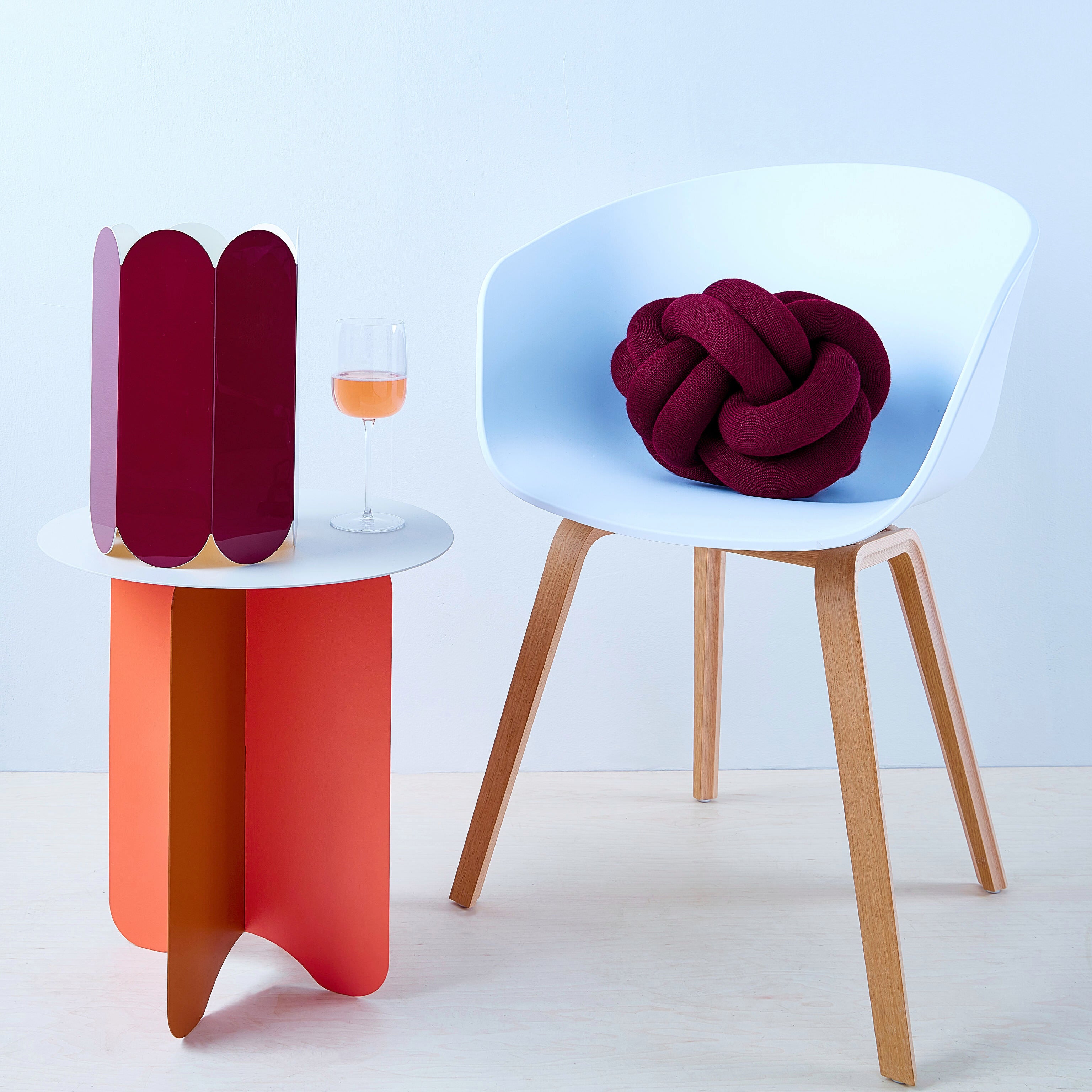 Knot Cushion Bordeaux MoMA Design Store