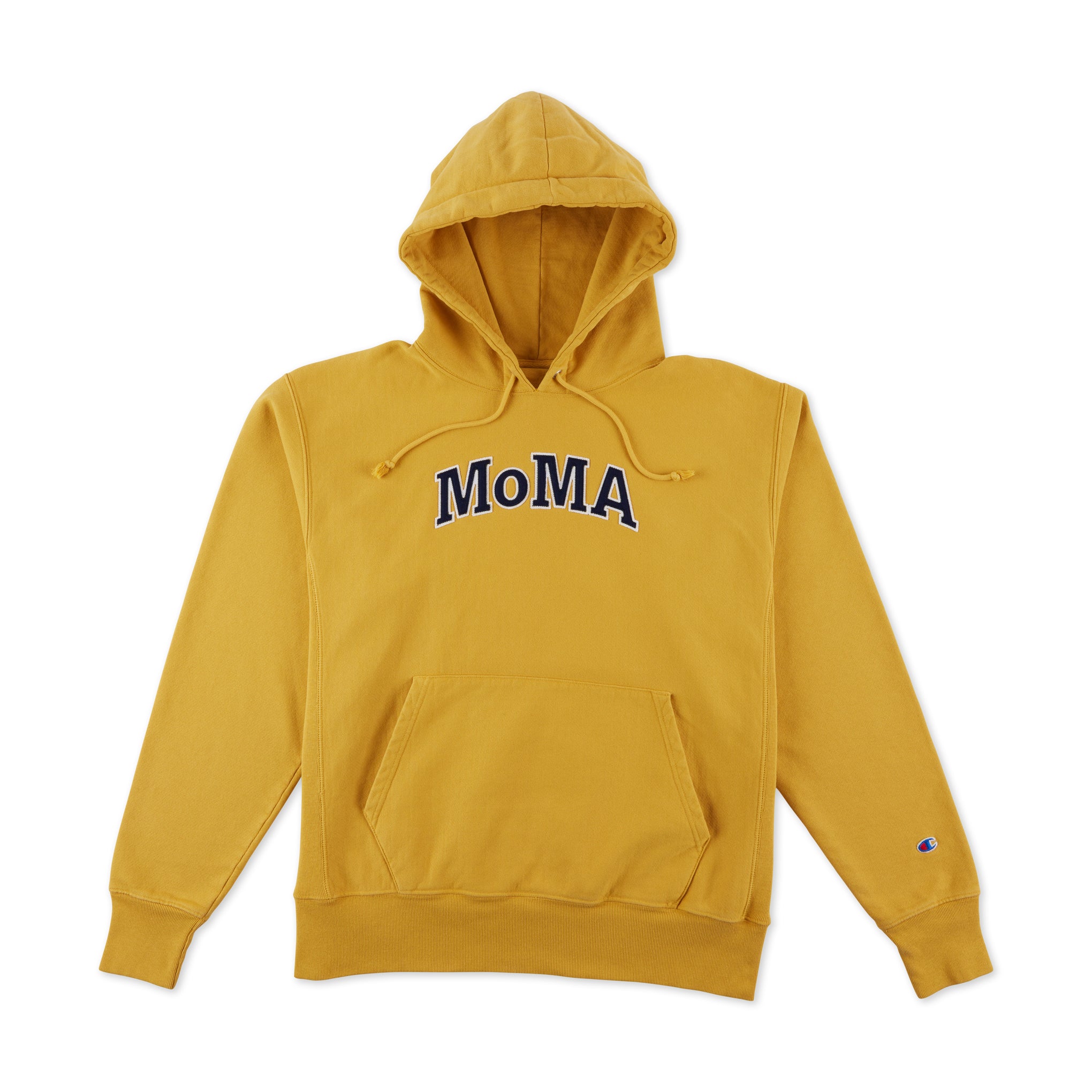 Champion Garment-Dyed Hoodie MoMA Edition Bold Nytop Gold