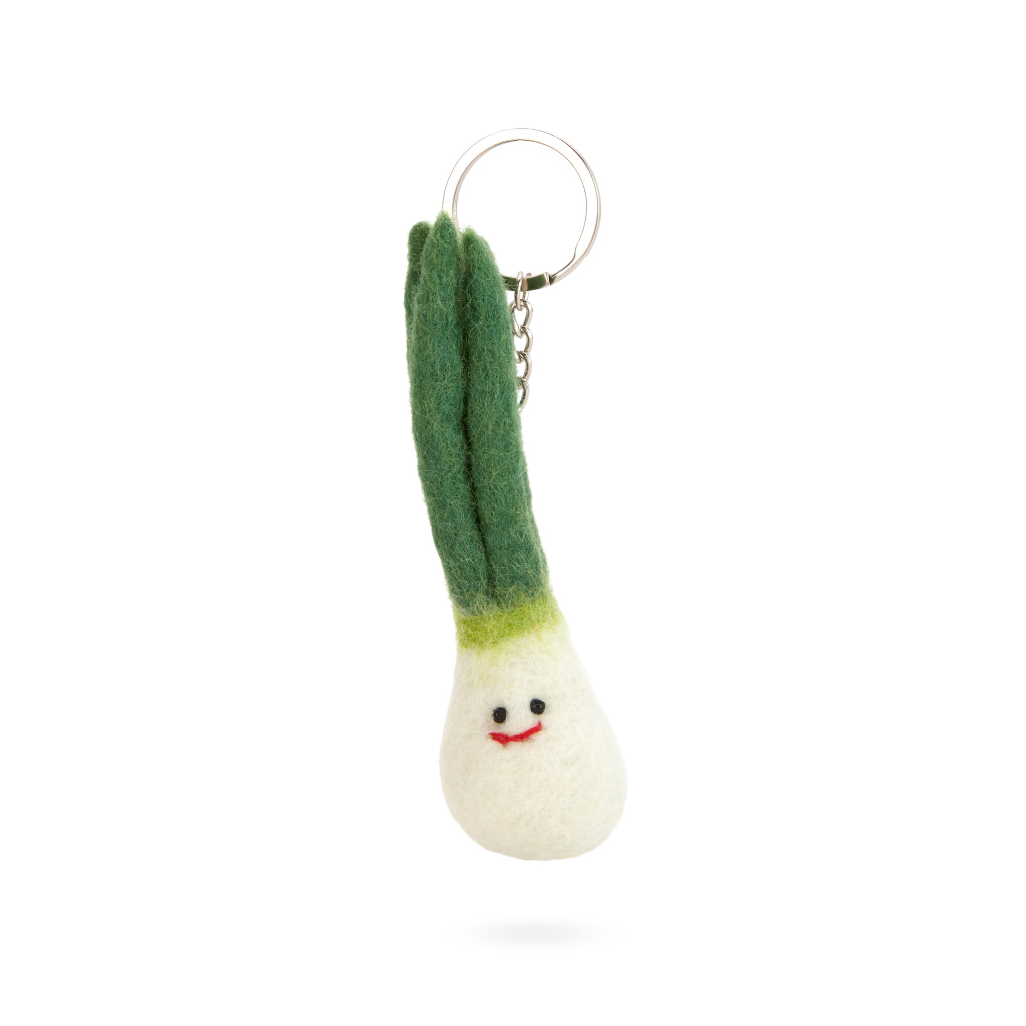 Fruit & Vegetable Felt Wool Keychain - Leek – MoMA Design Store