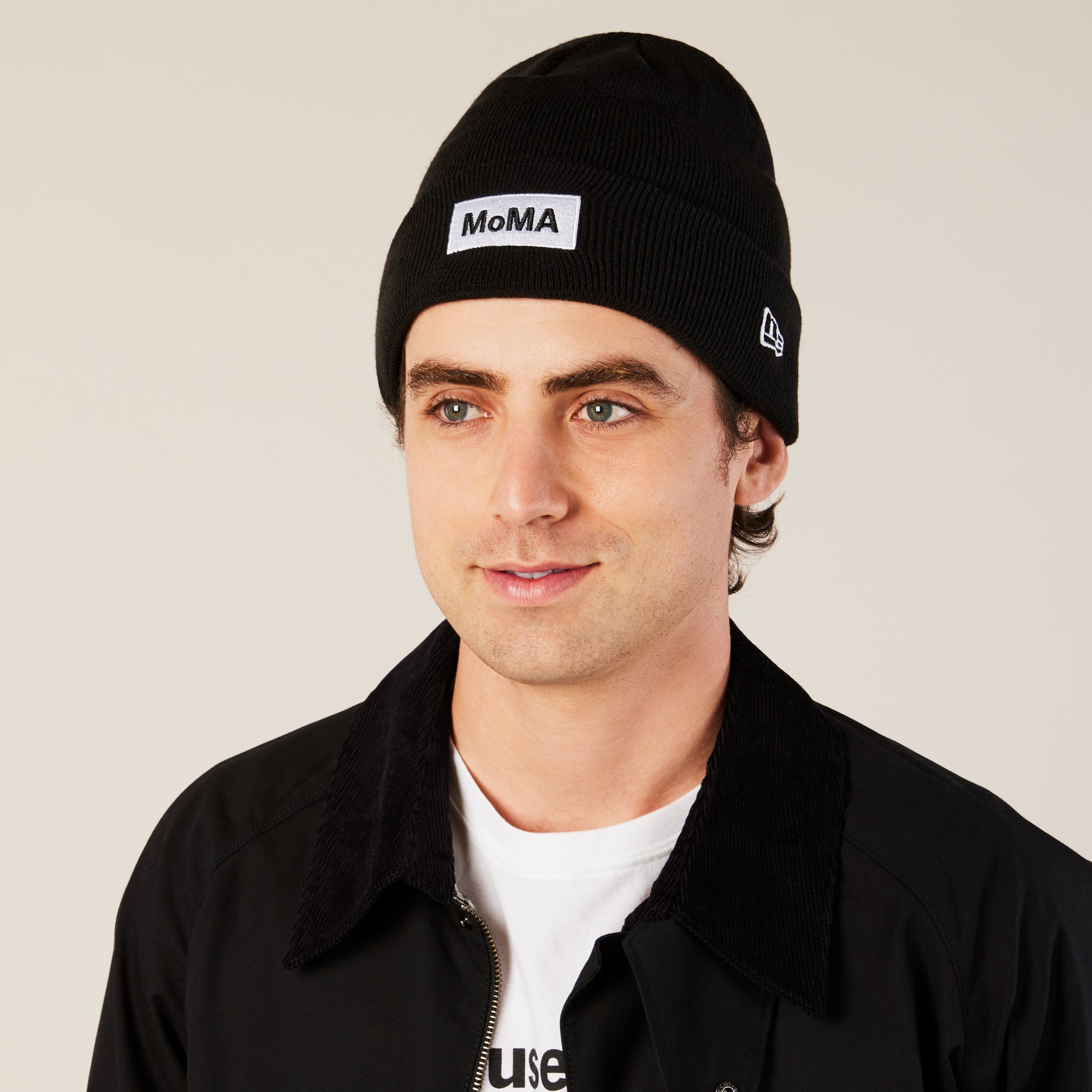 MoMA Beanie Black MoMA Design Store moma-beanie-black-moma-design-store