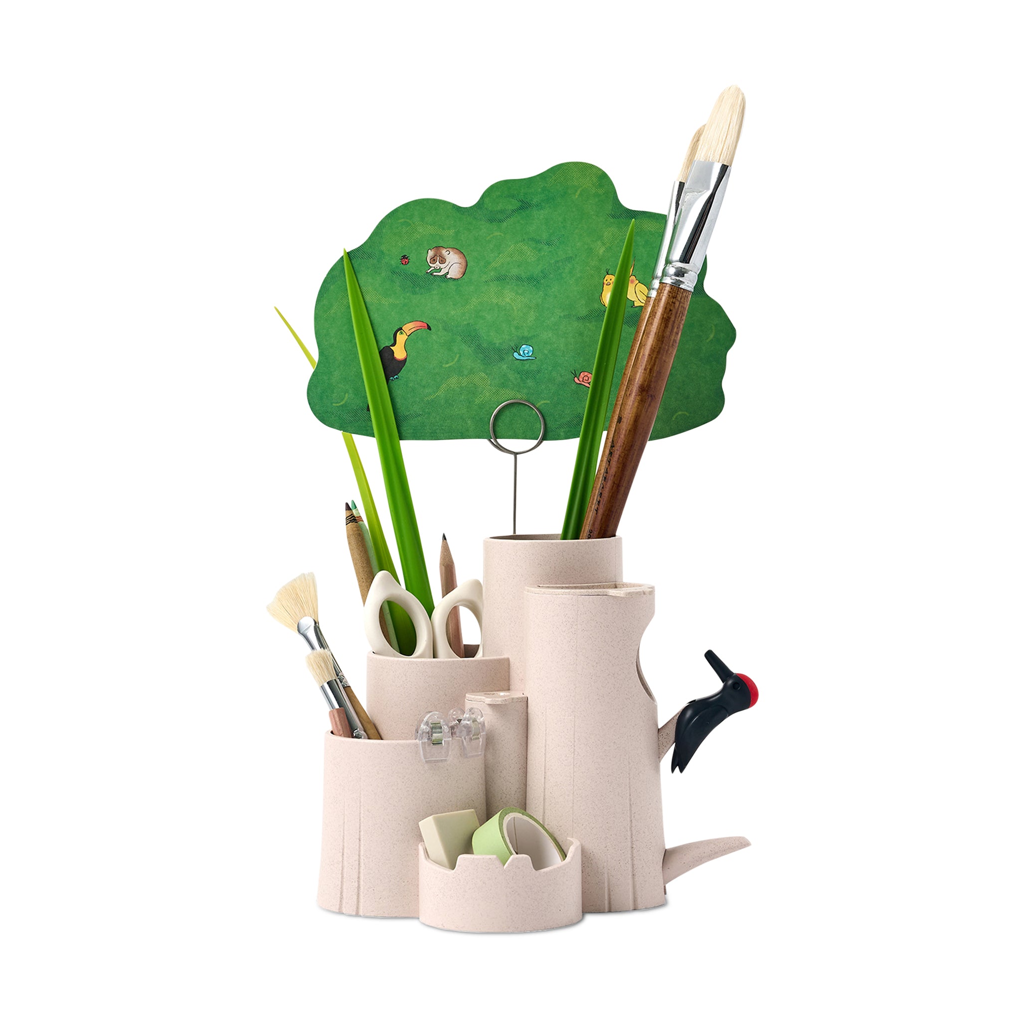 Woodpecker's Forest Desk Organizer – MoMA Design Store