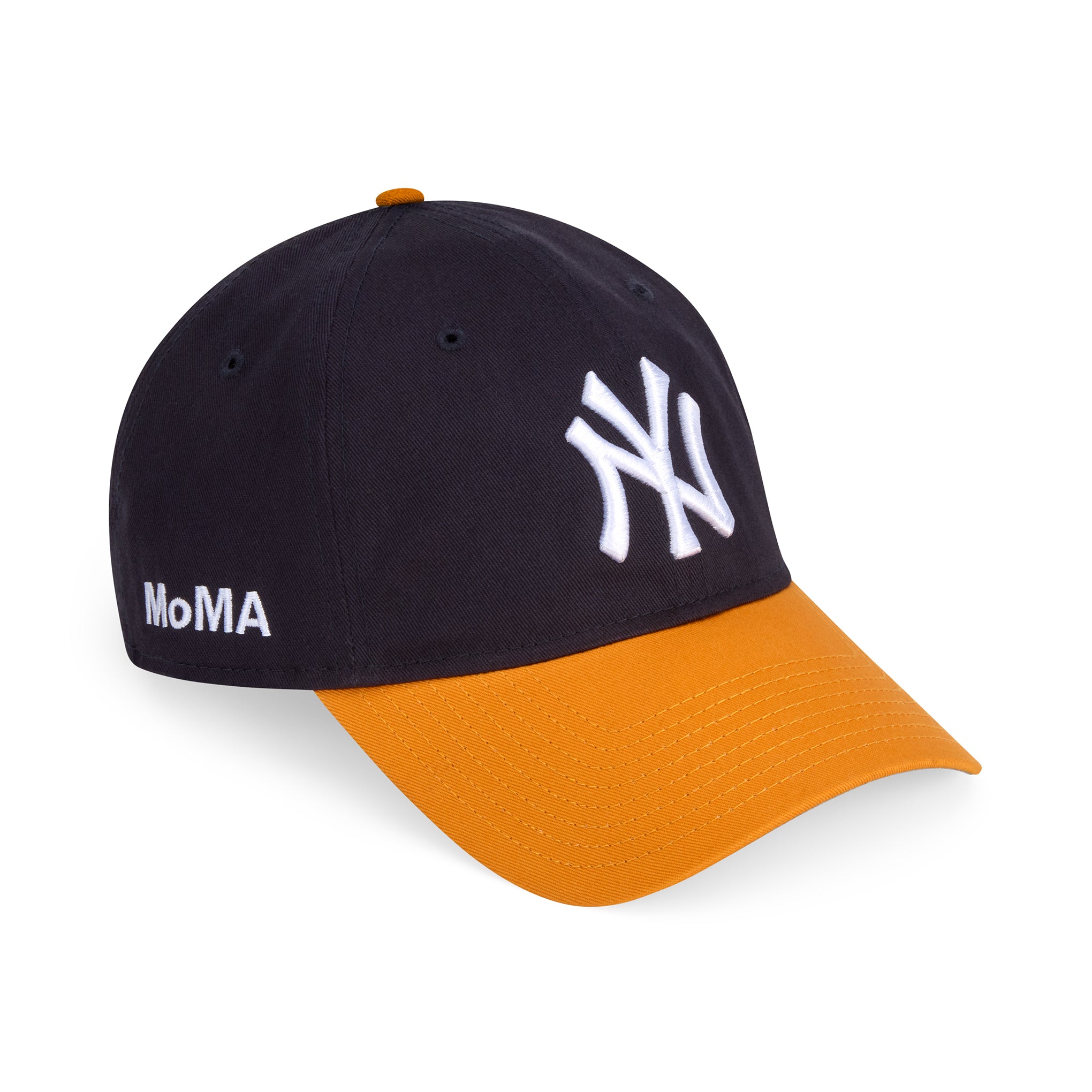 MoMA Yankees Two-Tone Adjustable Baseball Cap - Navy/ Yellow