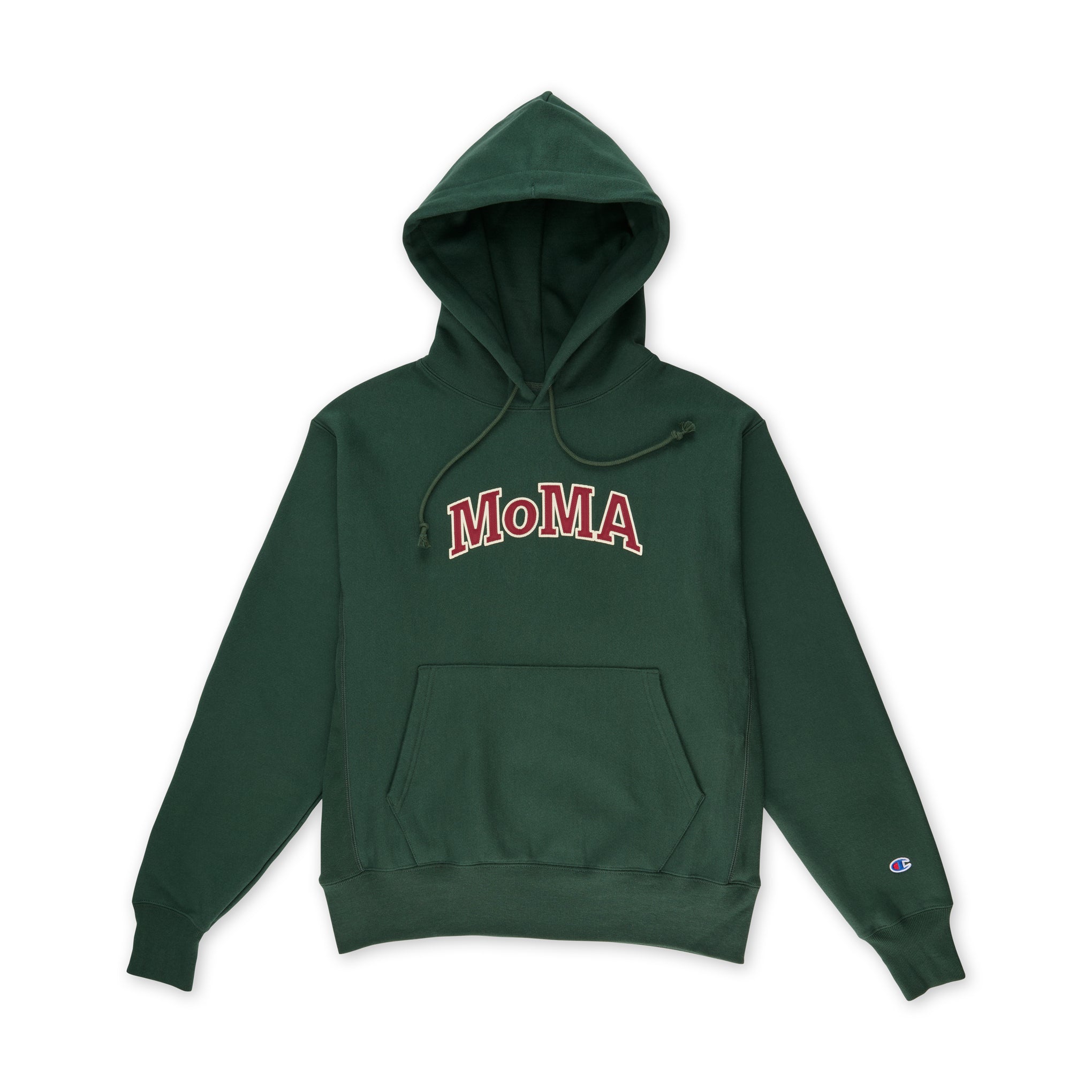 Champion Hoodie - MoMA Edition - Dark Green – MoMA Design Store