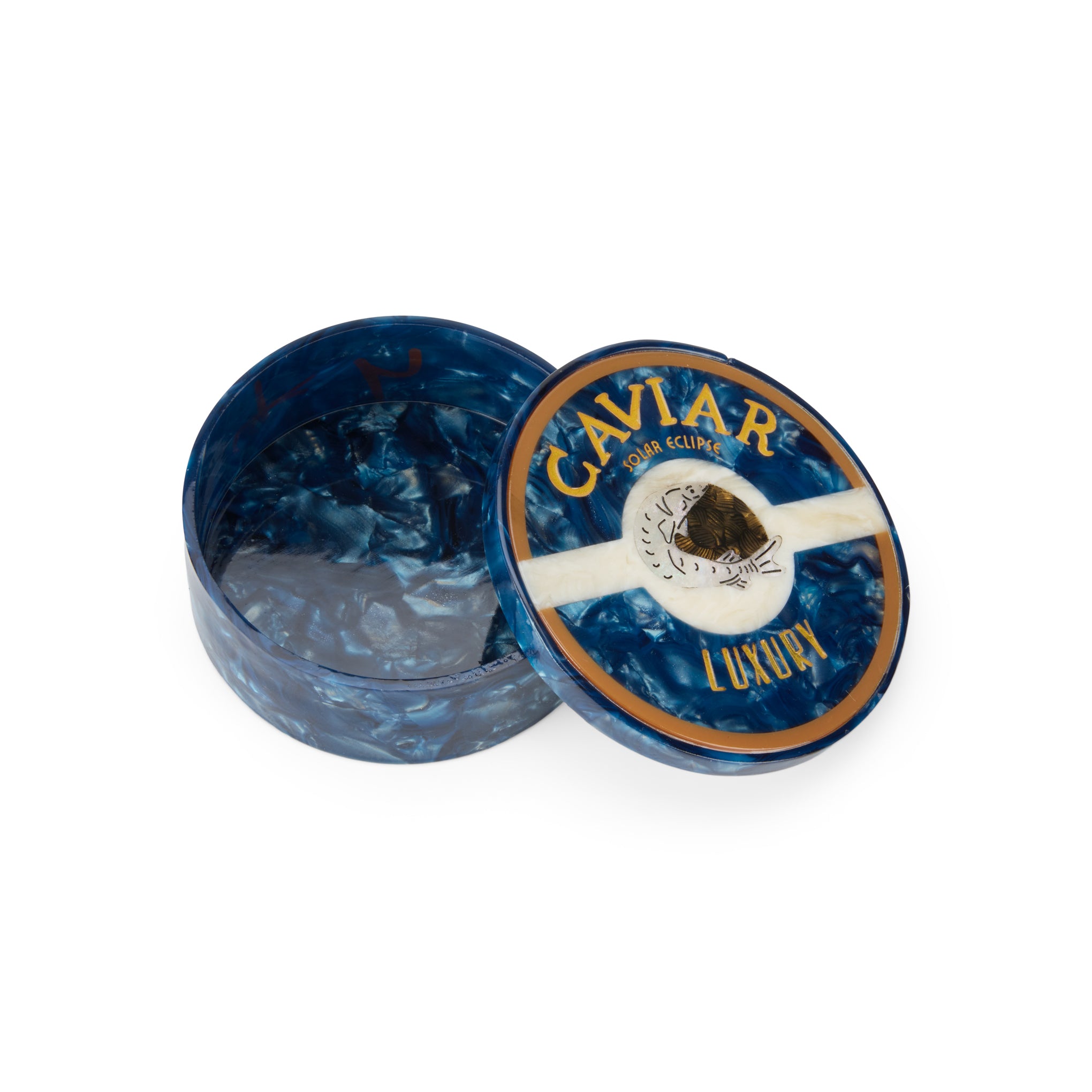 Solar Eclipse Trinket Box - Caviar – MoMA Design Store