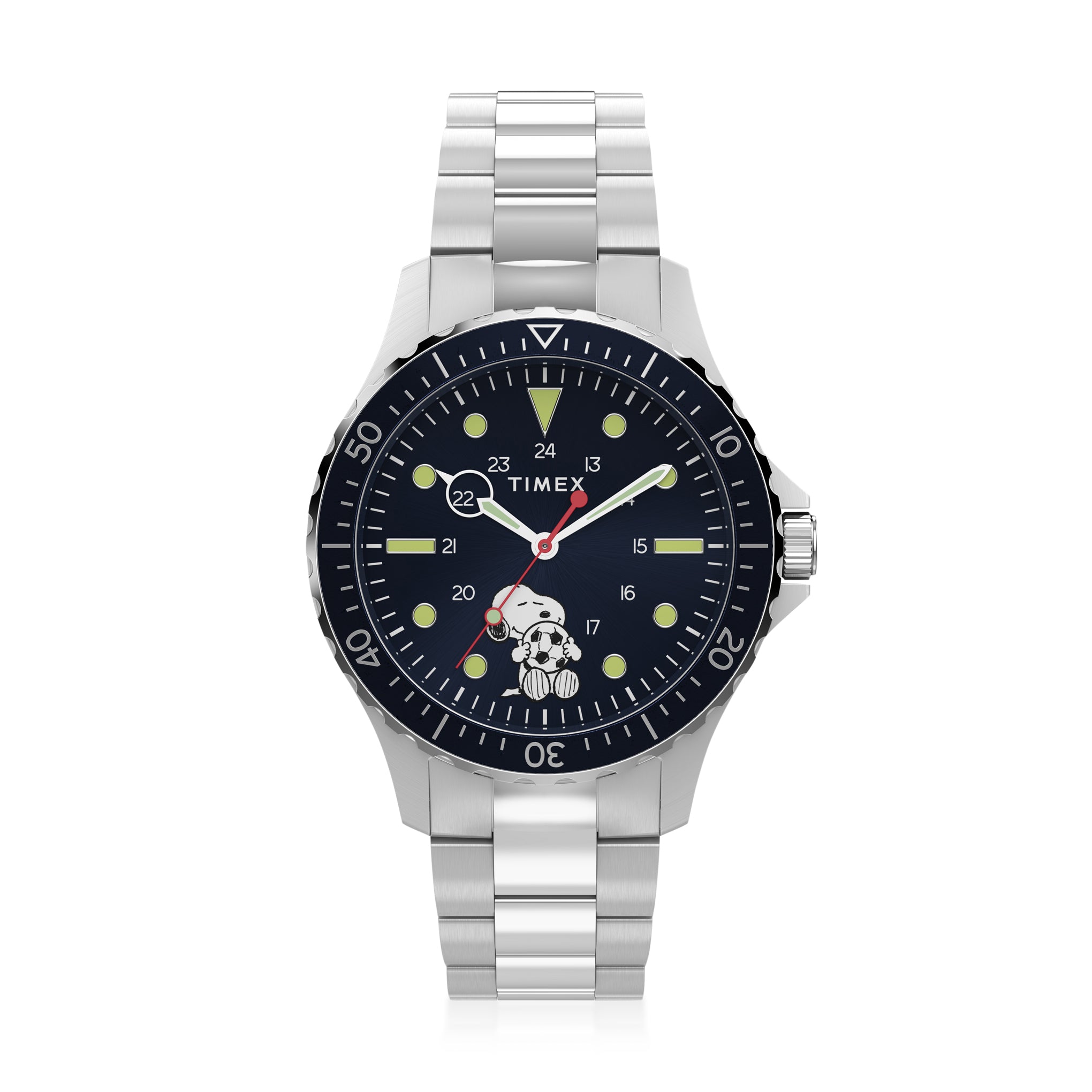 Timex Snoopy Soccer Navi XL Bracelet Watch – MoMA Design Store