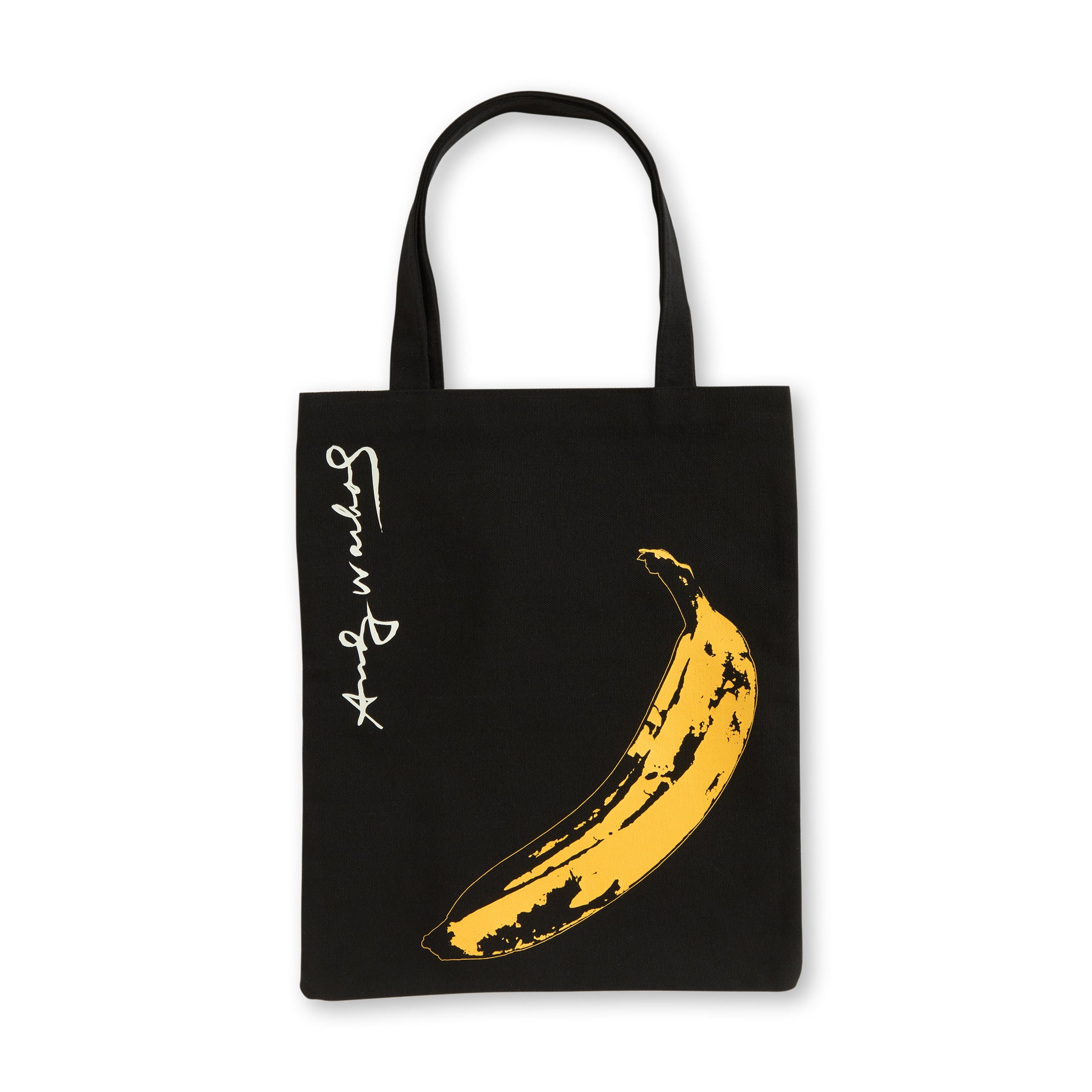 Andy Warhol Cotton Canvas Tote Bag - Black Banana – MoMA Design Store