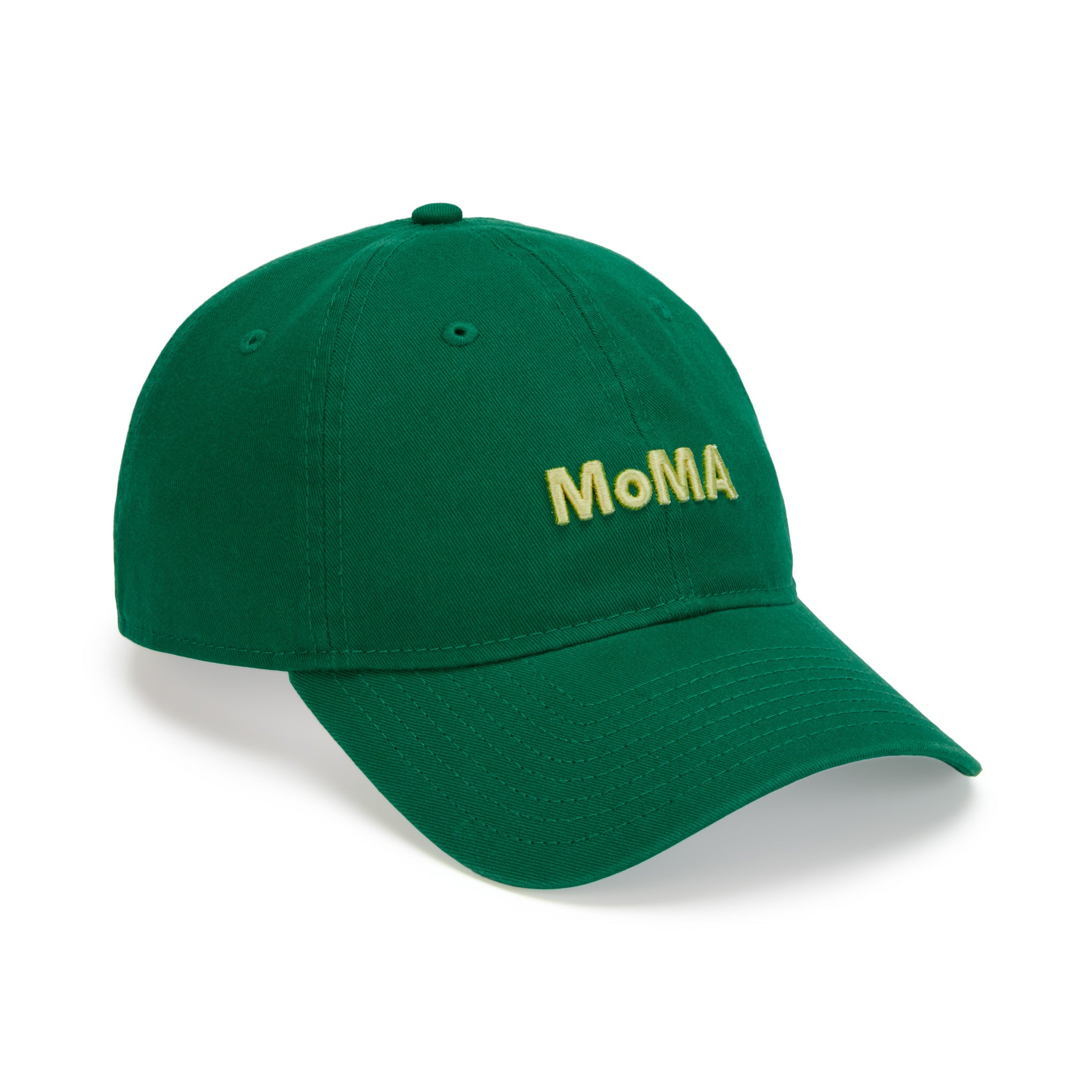 Colorful MoMA Adjustable Baseball Cap - Kelly Green/ Yellow – MoMA