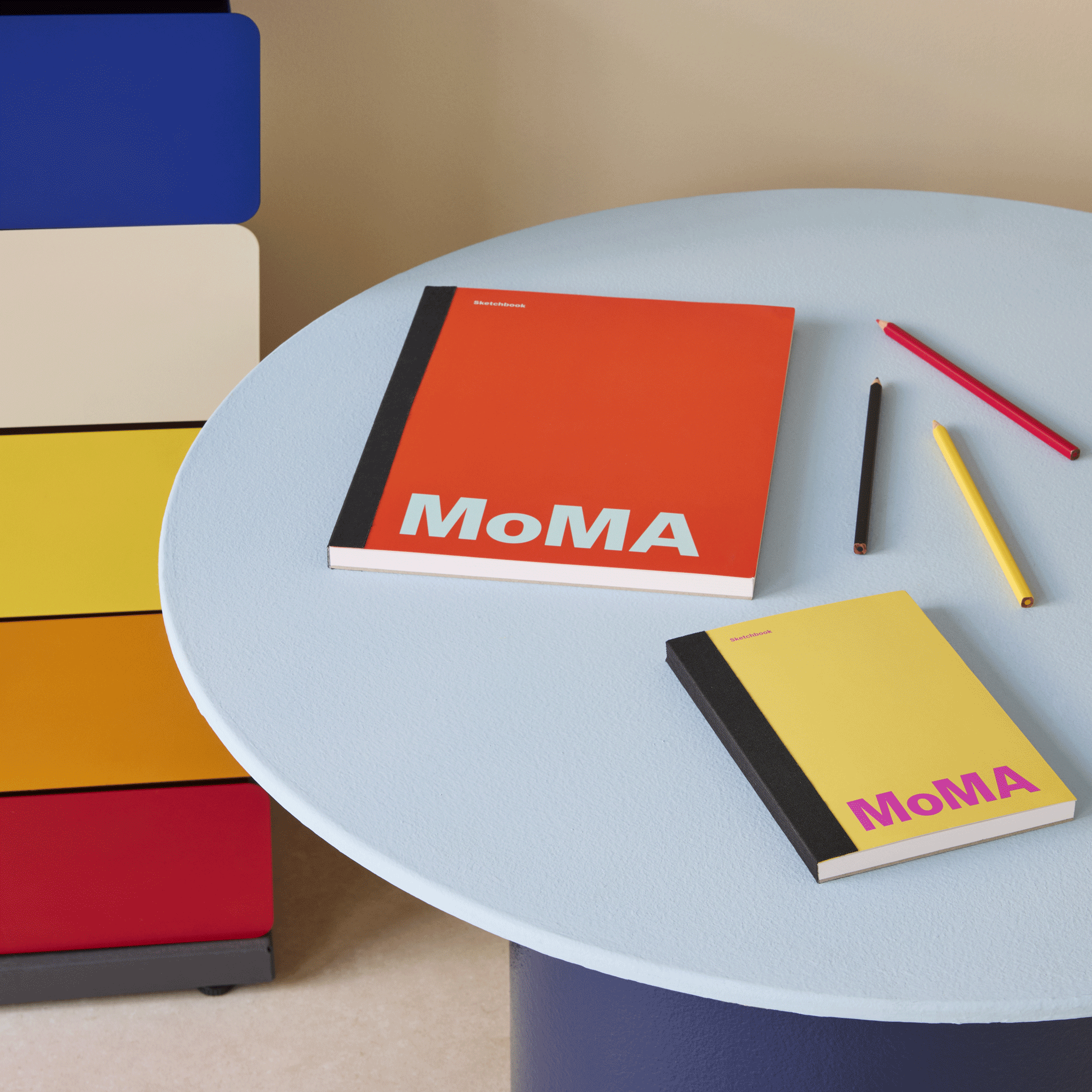 MOMA ブックニチュア Colorful MoMA Sketchbook - 11 x 8.5