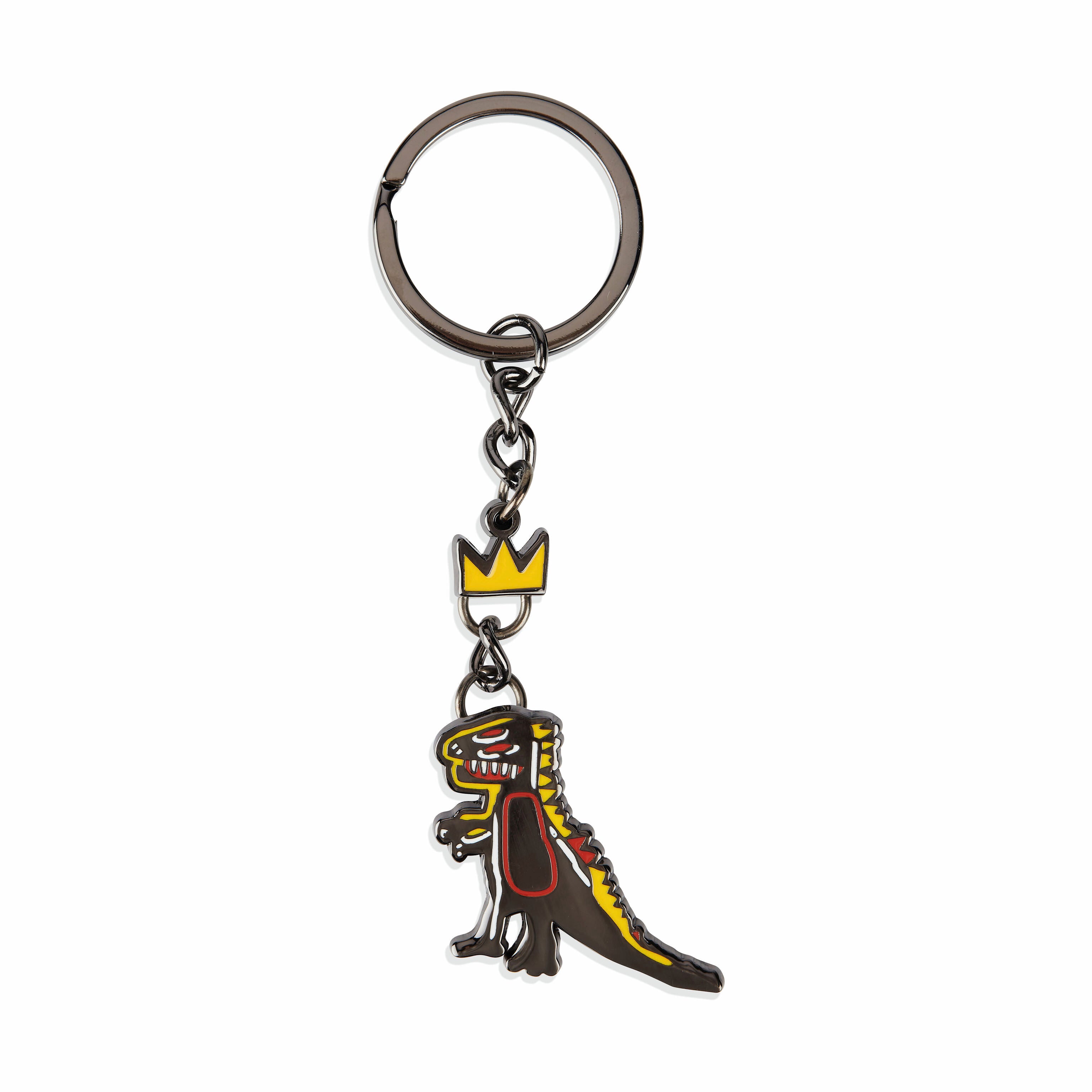 Jean-Michel Basquiat Keyring - T-Rex – MoMA Design Store