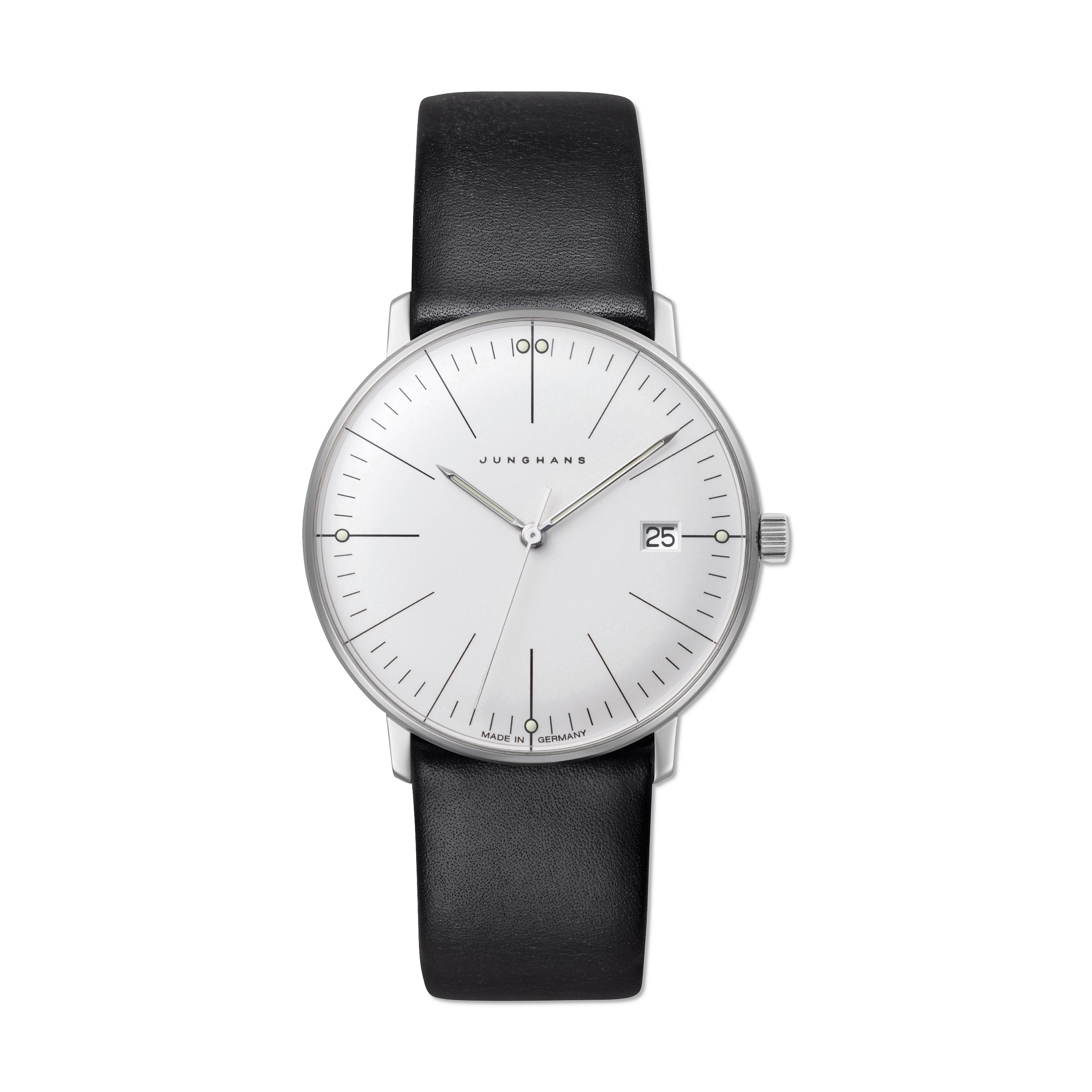 Max Bill Ladies Quartz Watch - White/ Black – MoMA Design Store