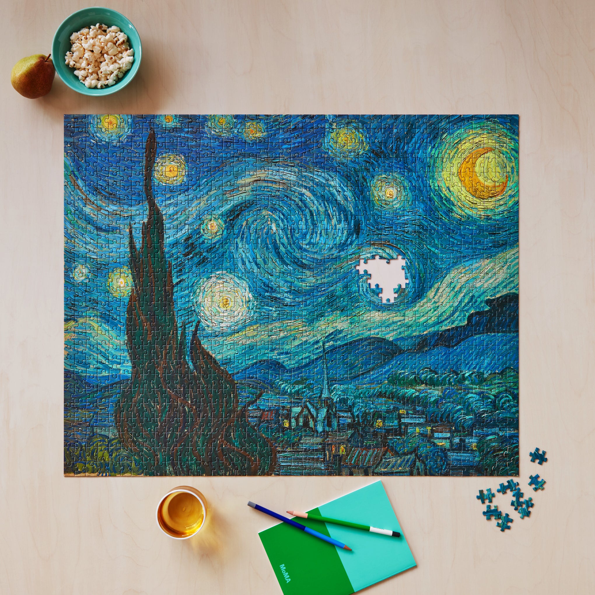 Vincent van Gogh Starry Night Jigsaw Puzzle - 1,000 Pieces – MoMA