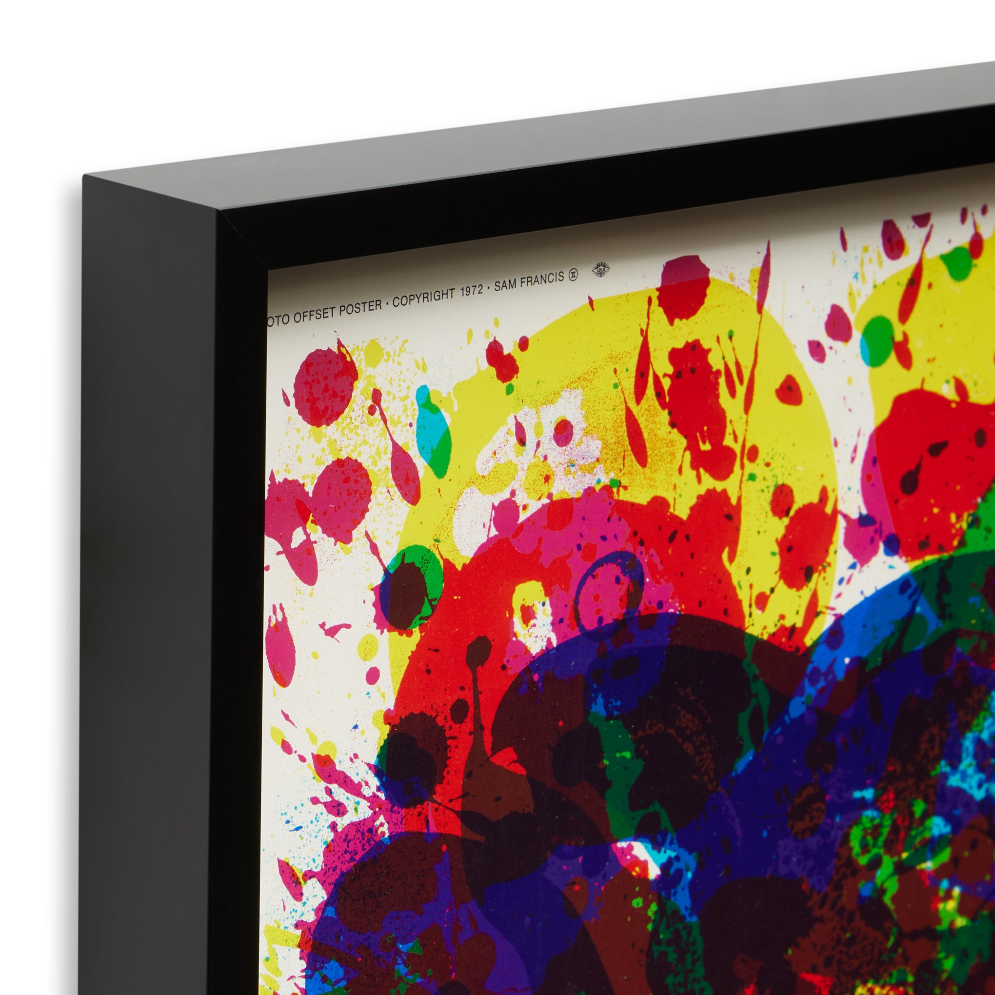 Sam Francis 1973 Framed Poster – MoMA Design Store