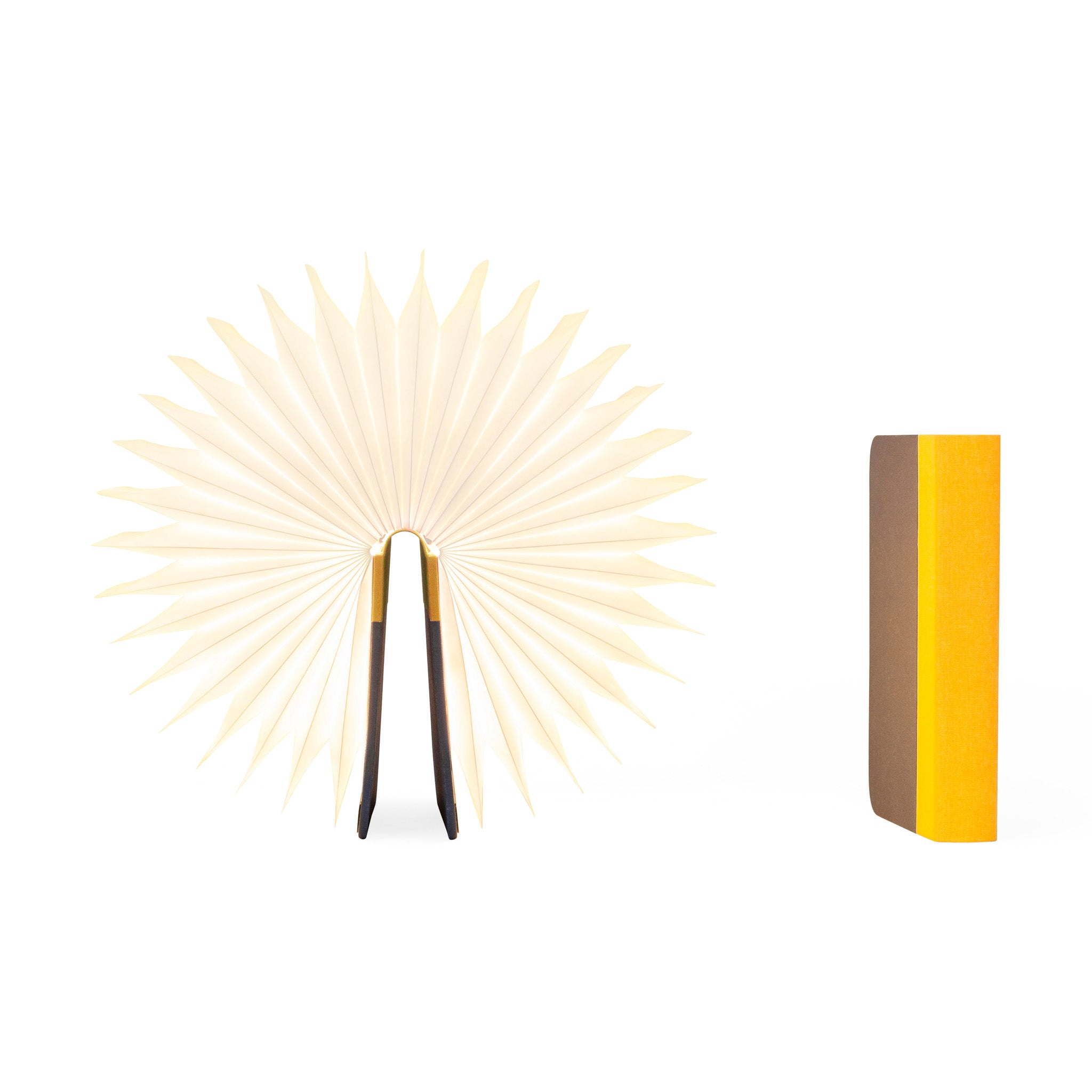 Lumio Book Lamp - Yellow/ Gray – MoMA Design Store