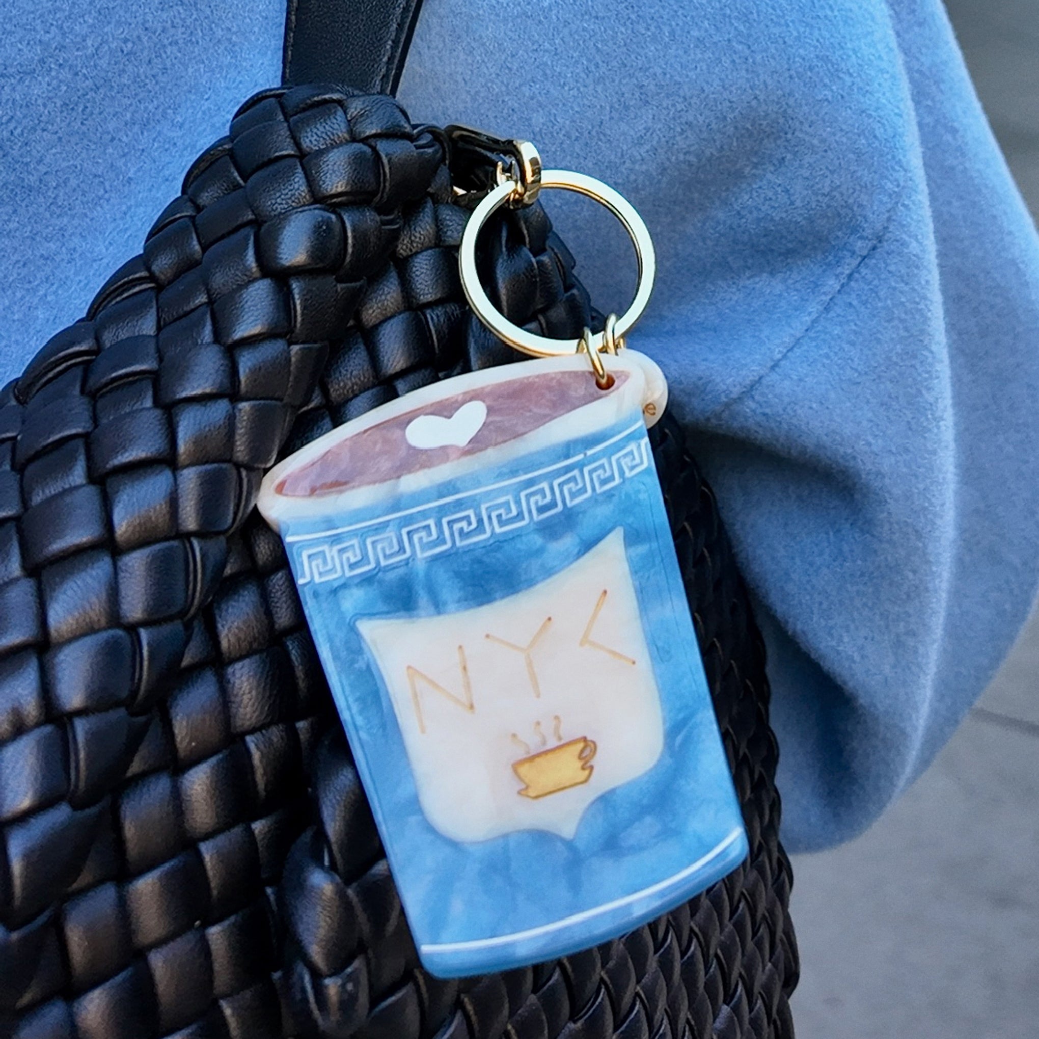 Solar Eclipse Keyring Bag Charm - NY Coffee Cup – MoMA Design Store